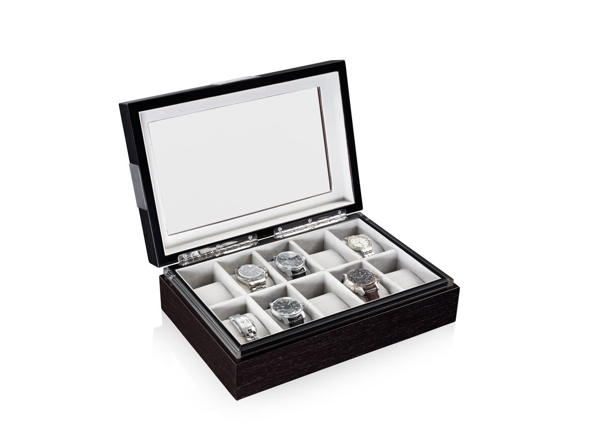 Executive 10 Watches Quercus &amp; Gray Box