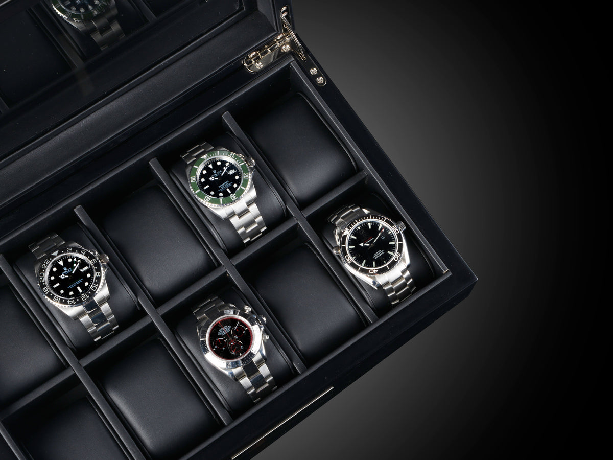 Monteray 10 Watches Black Box