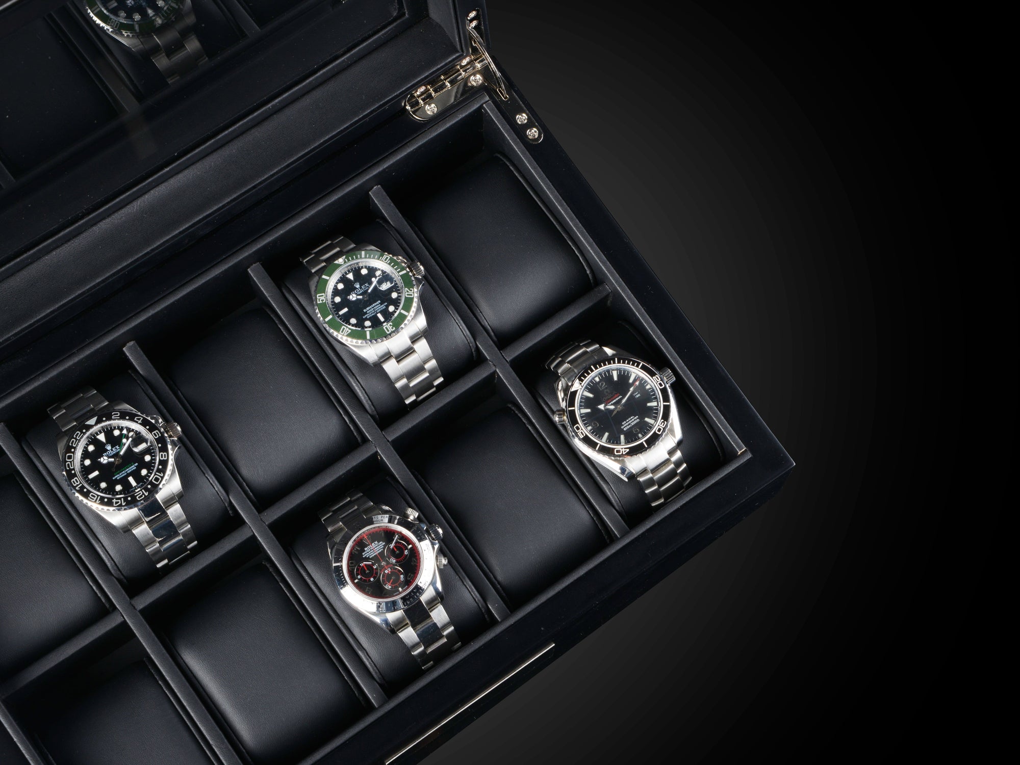 Monteray 10 Watches Black Box