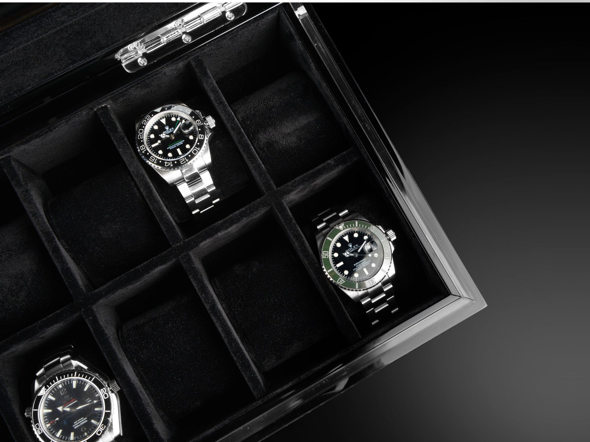 Executive 10 Watches Quercus & Black Box