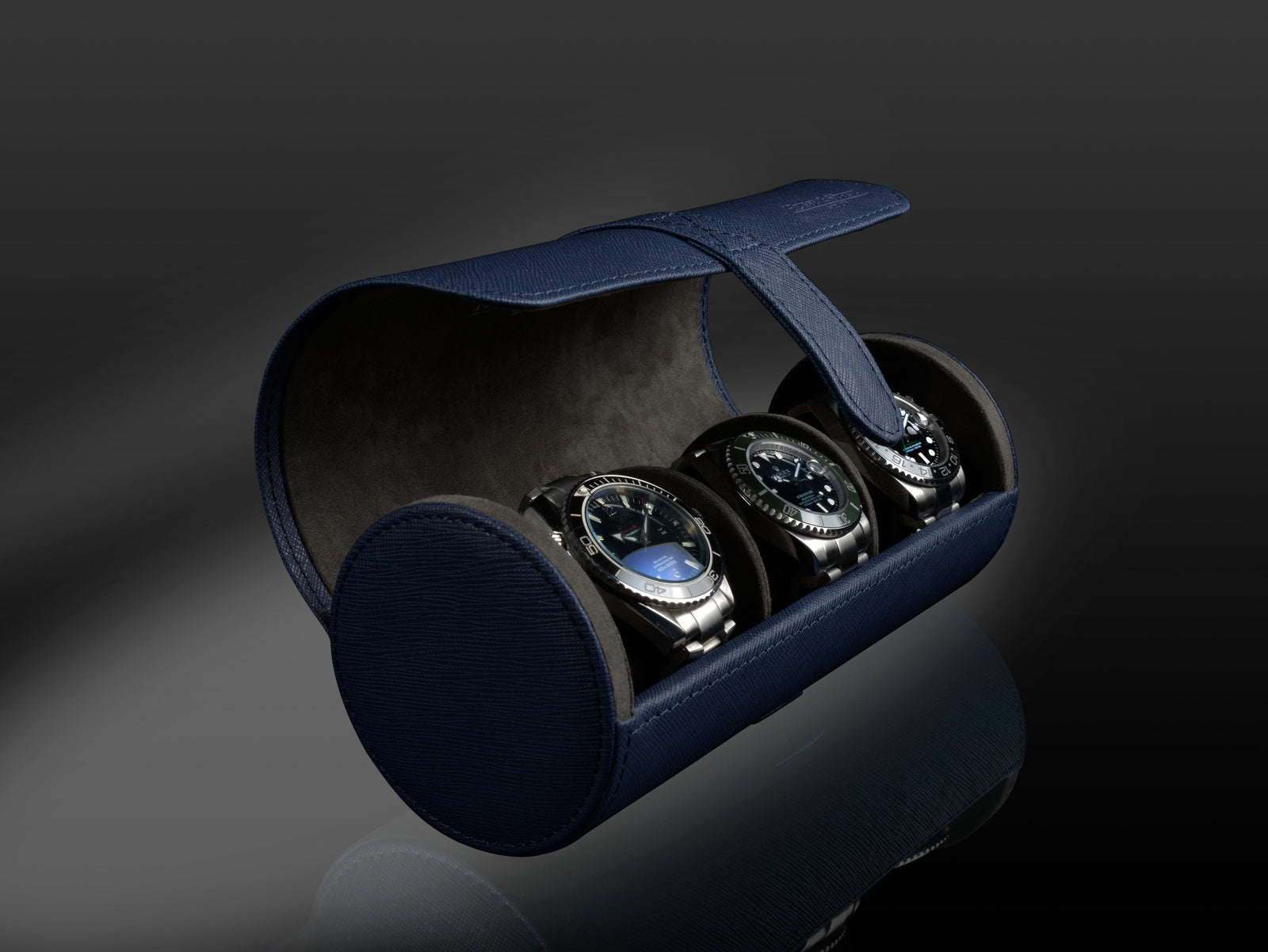 Rondo 3 Watch Roll Blue