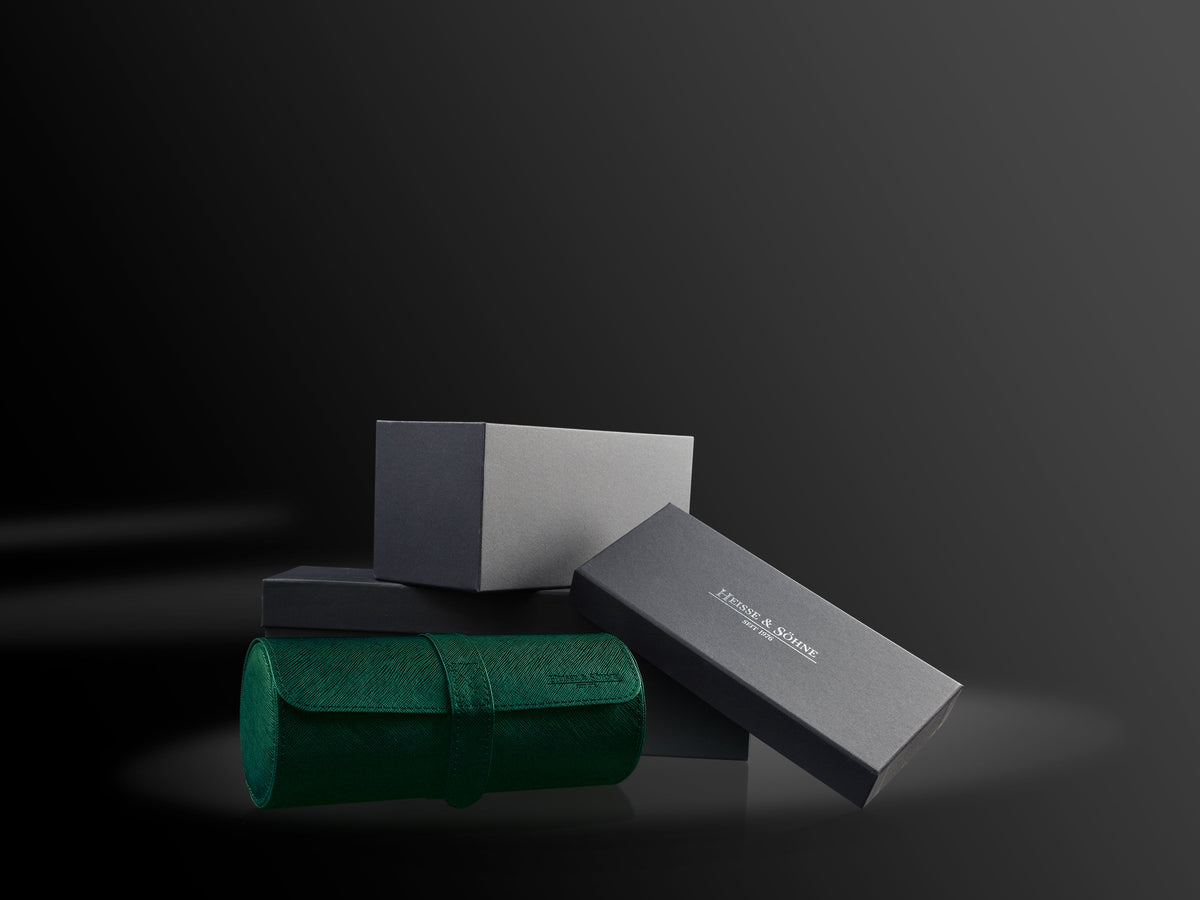 Rondo 3 Watch Roll Green