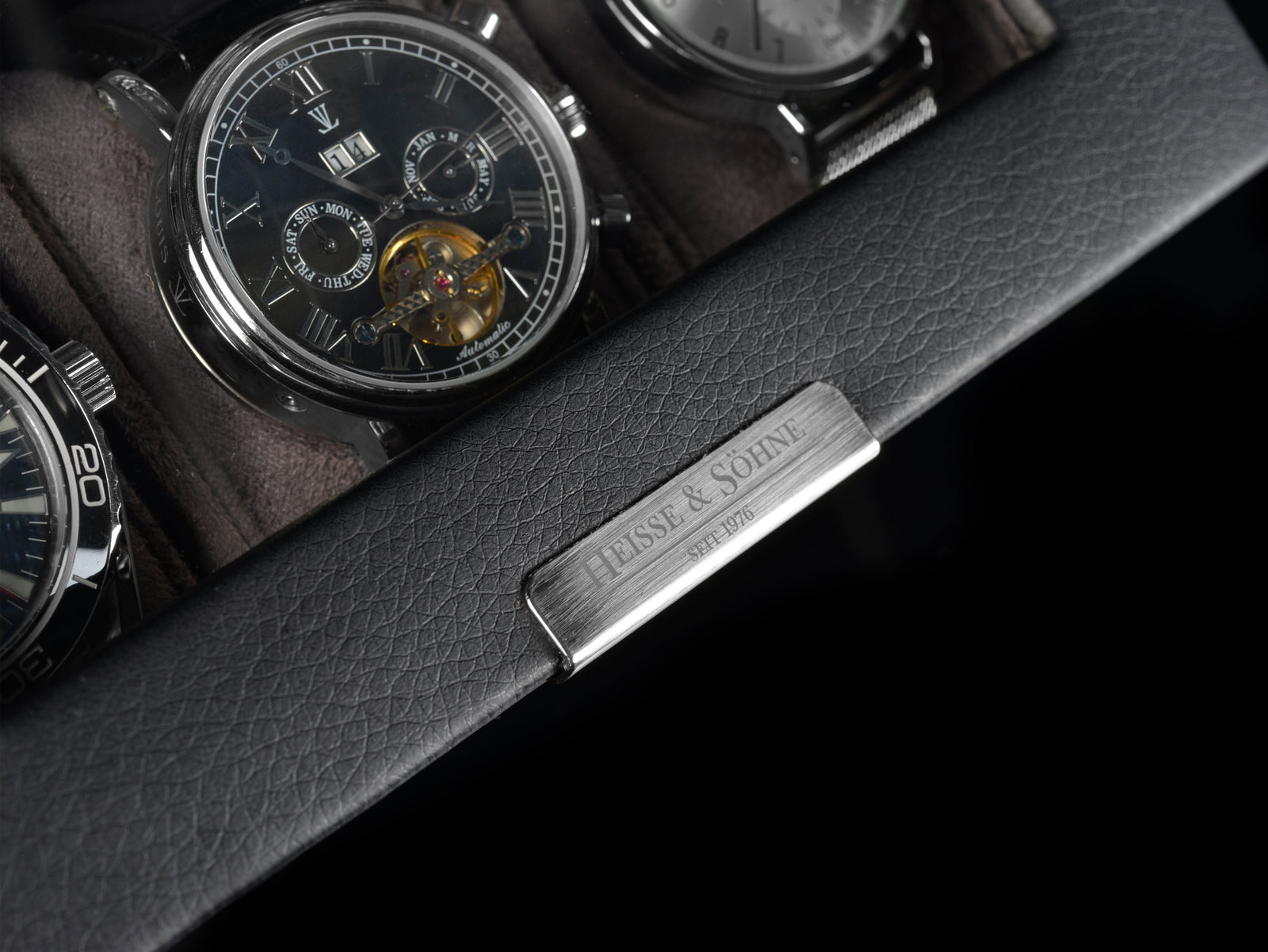 Watch Box XL Black 12 - Top Part