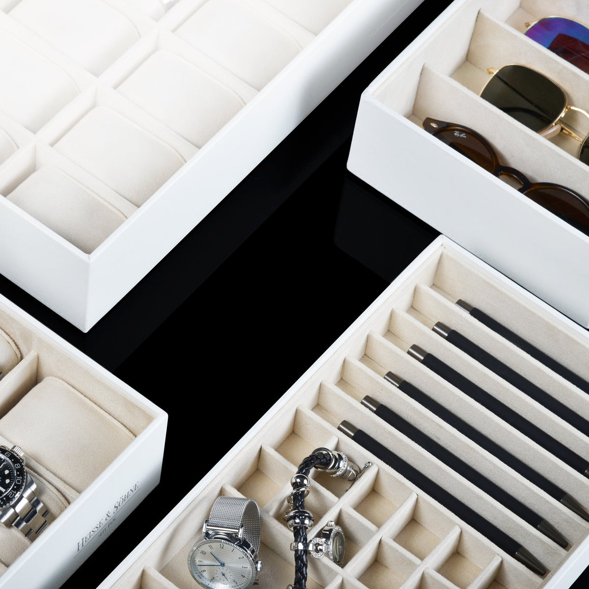 Sunglasses Box XL Cream 6 - Bottom Part