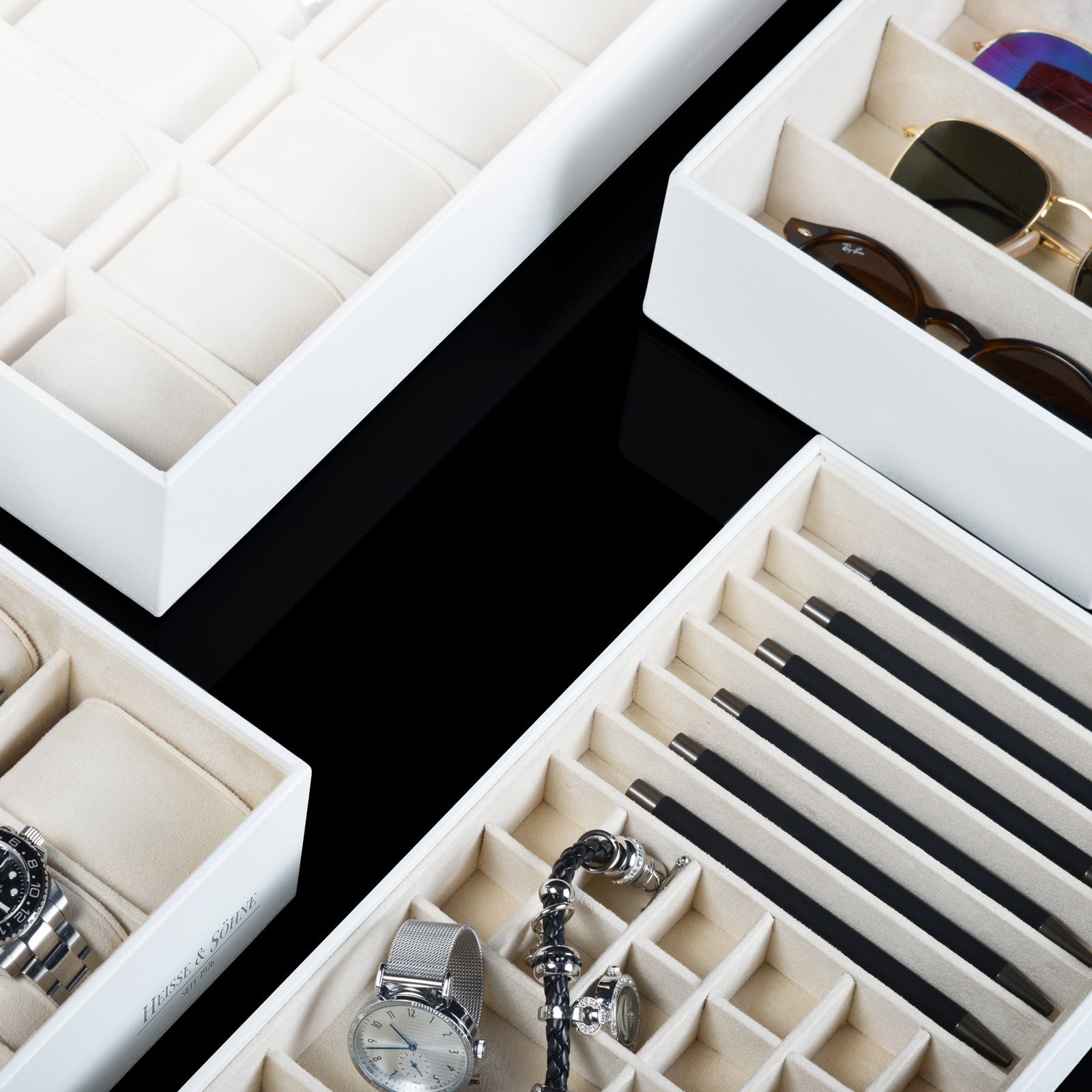 Sunglasses Box XL Cream 6 - Bottom Part