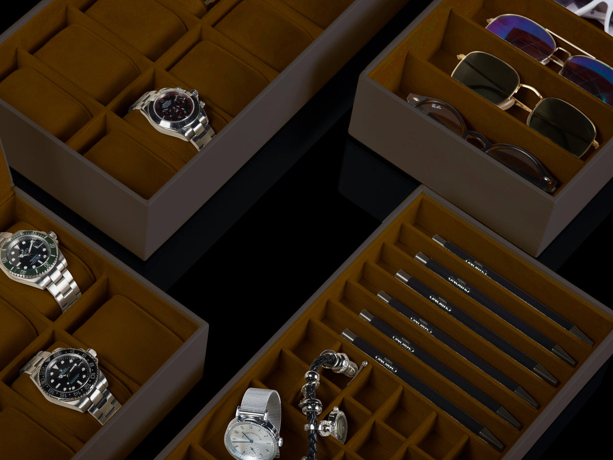 Sunglasses Box XL Brown 6 - Bottom Part