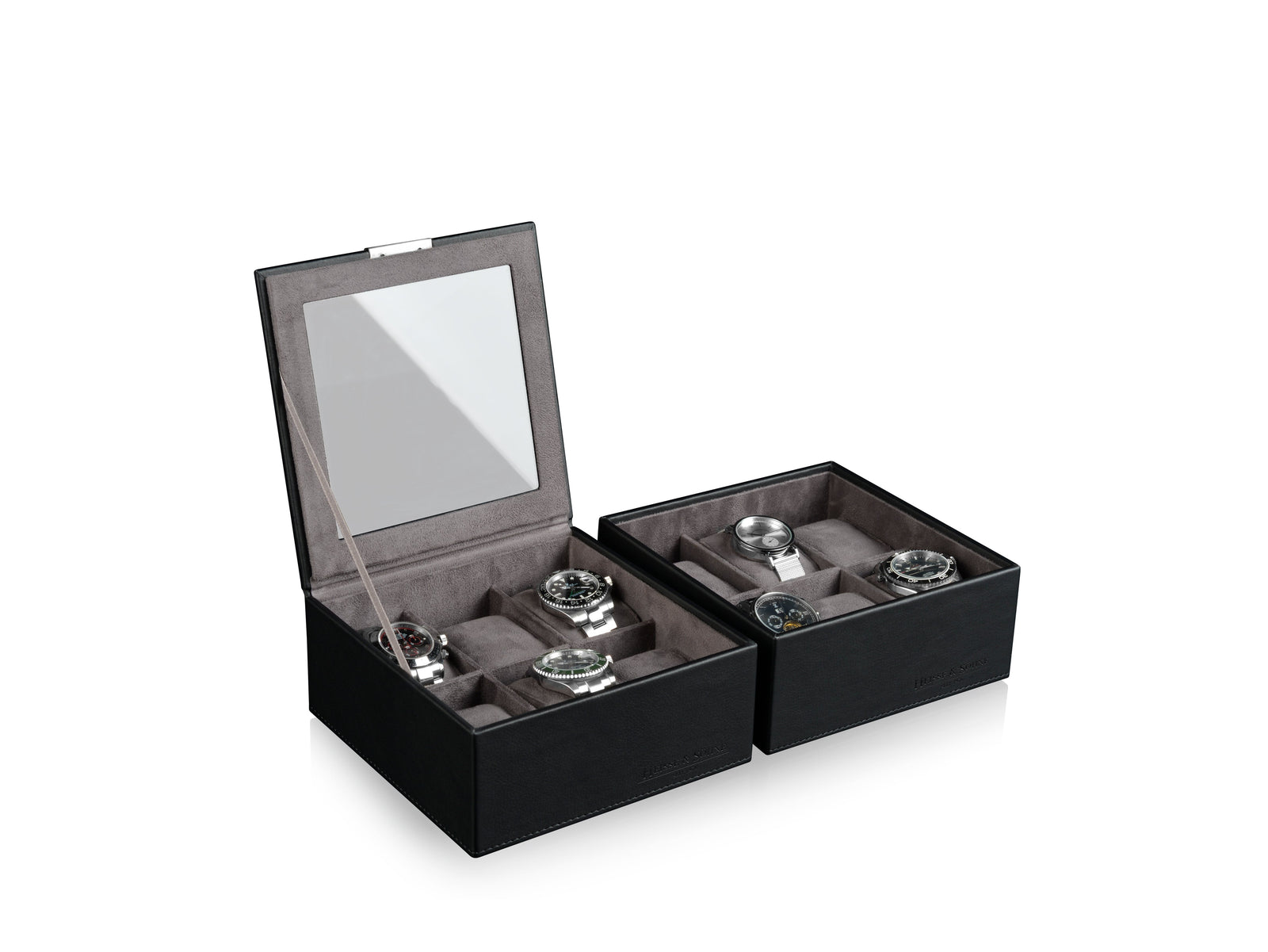 Mirage Watch Box L Black 6 - Top Part