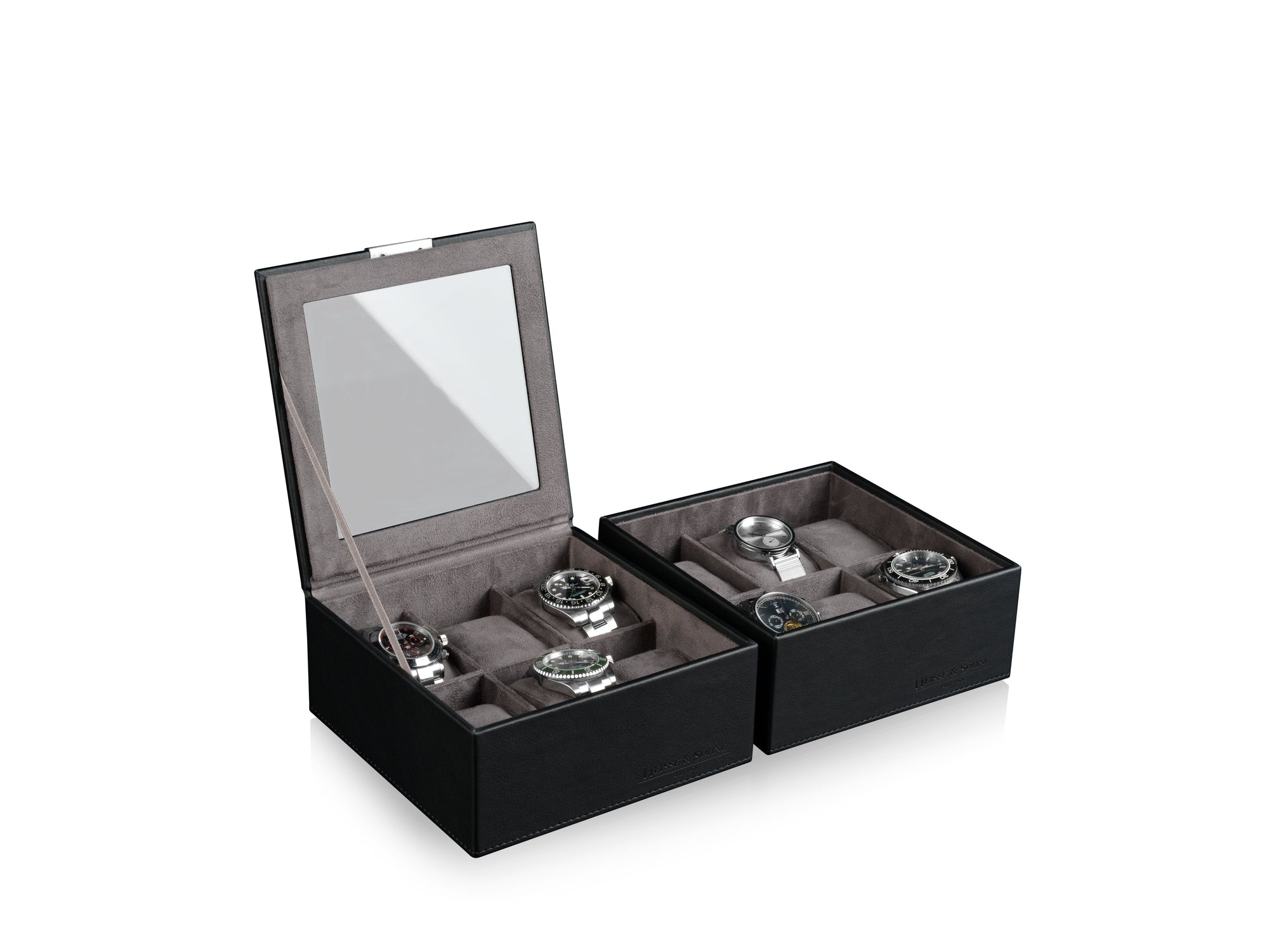 Mirage Watch Box L Black 6 - Top Part