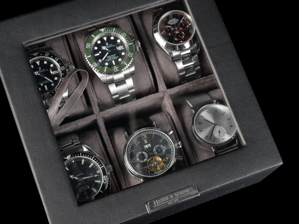 Mirage Watch Box L Black 6 - Top Part