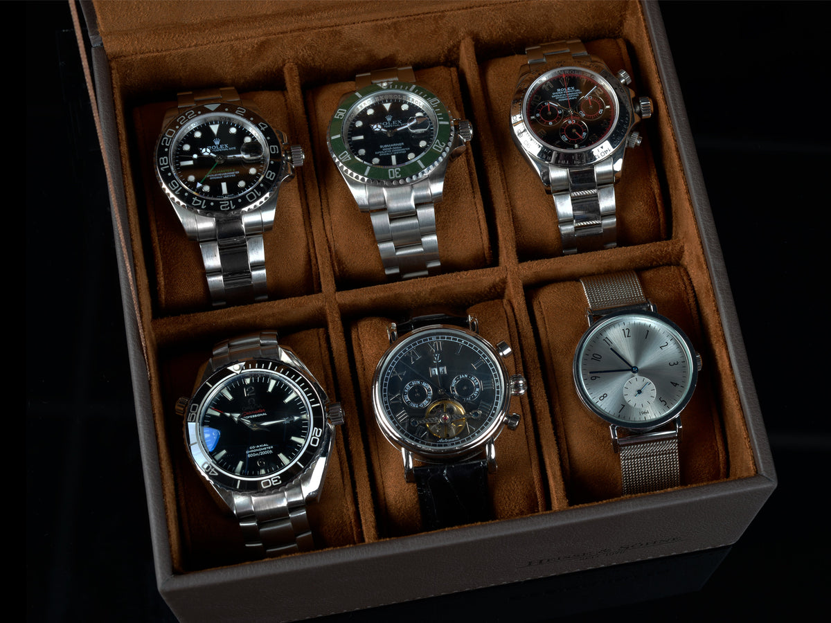 Mirage Watch Box L Brown 6 - Top Part