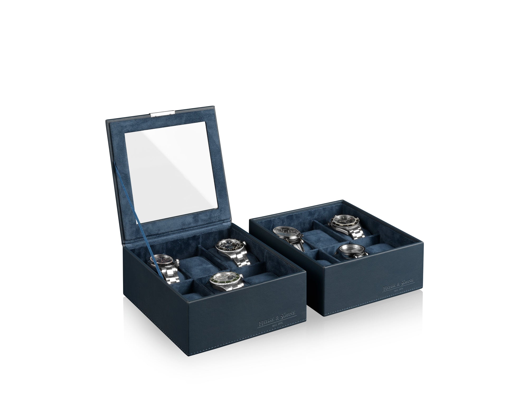 Mirage Watch Box L Blue 6 - Bottom Part