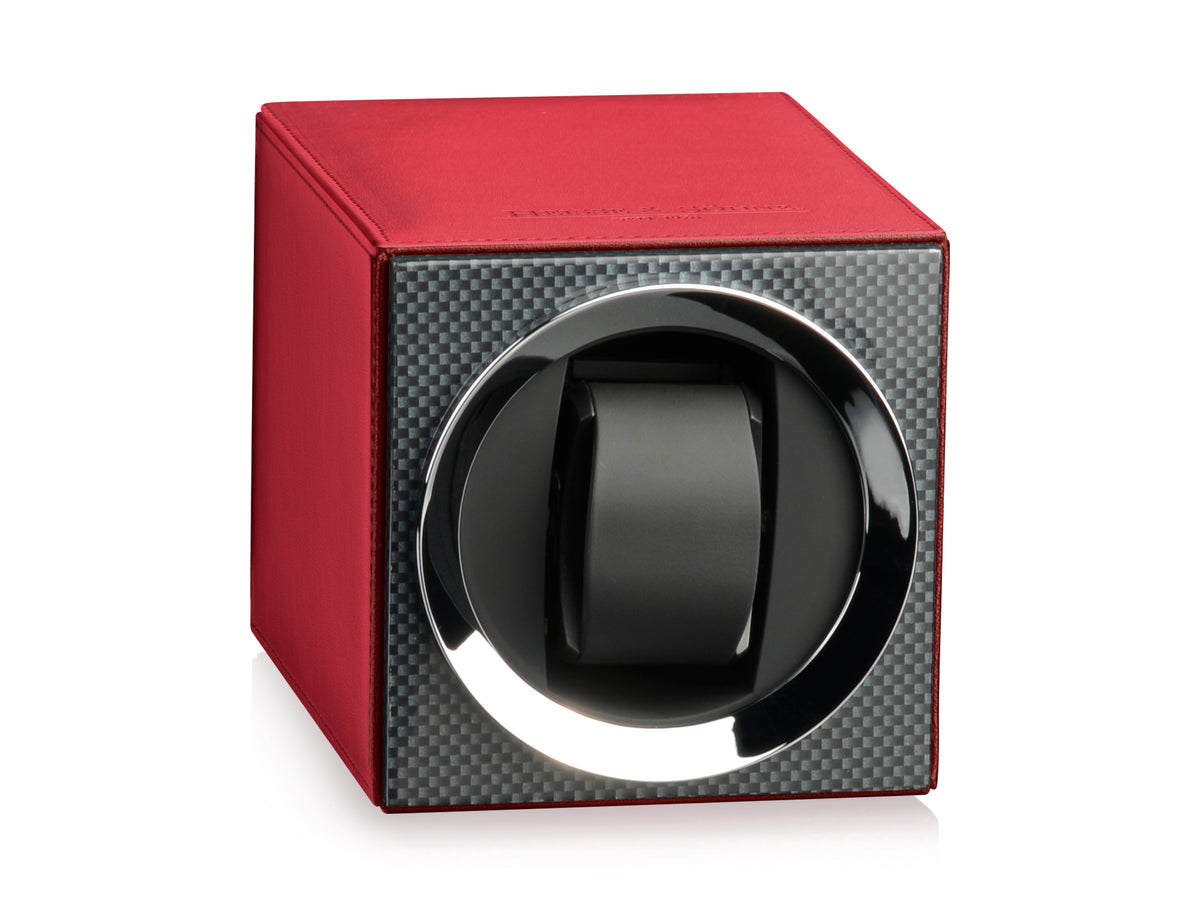 Moon Carbon & Red Single