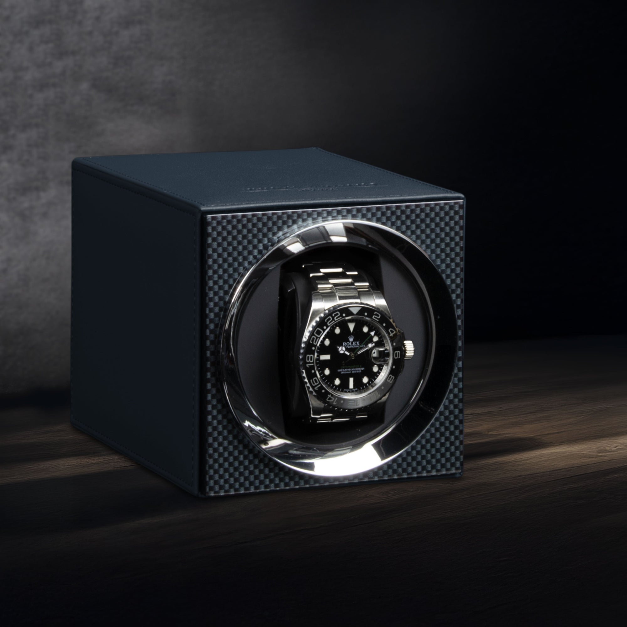 Moon Carbon & Blue Single