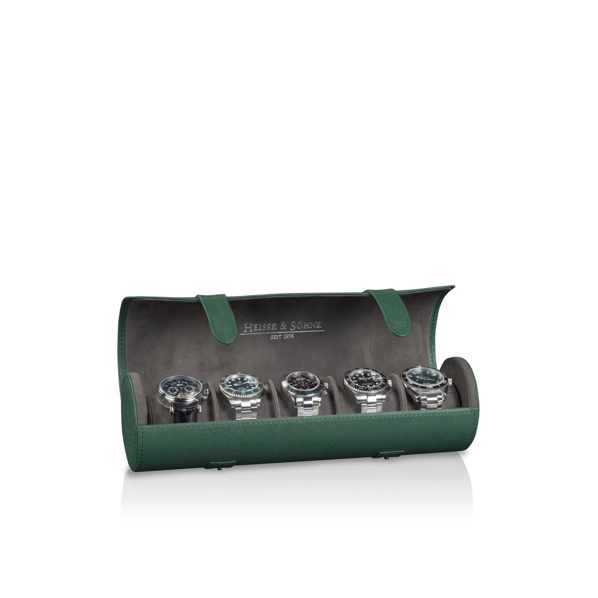 Rondo 5 Watch Roll Green
