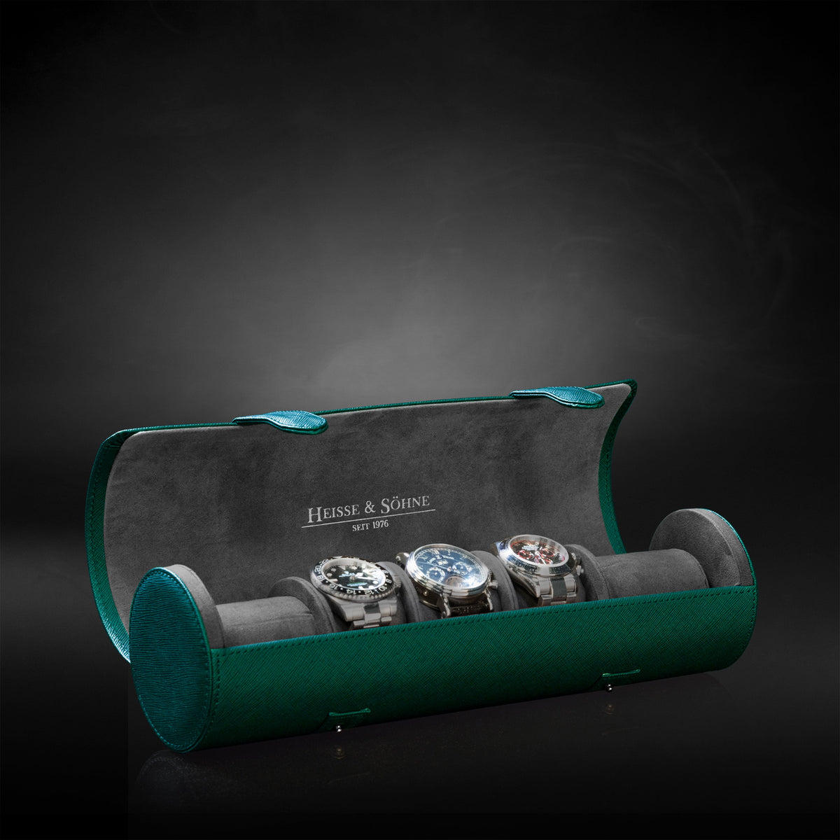 Rondo 5 Watch Roll Green