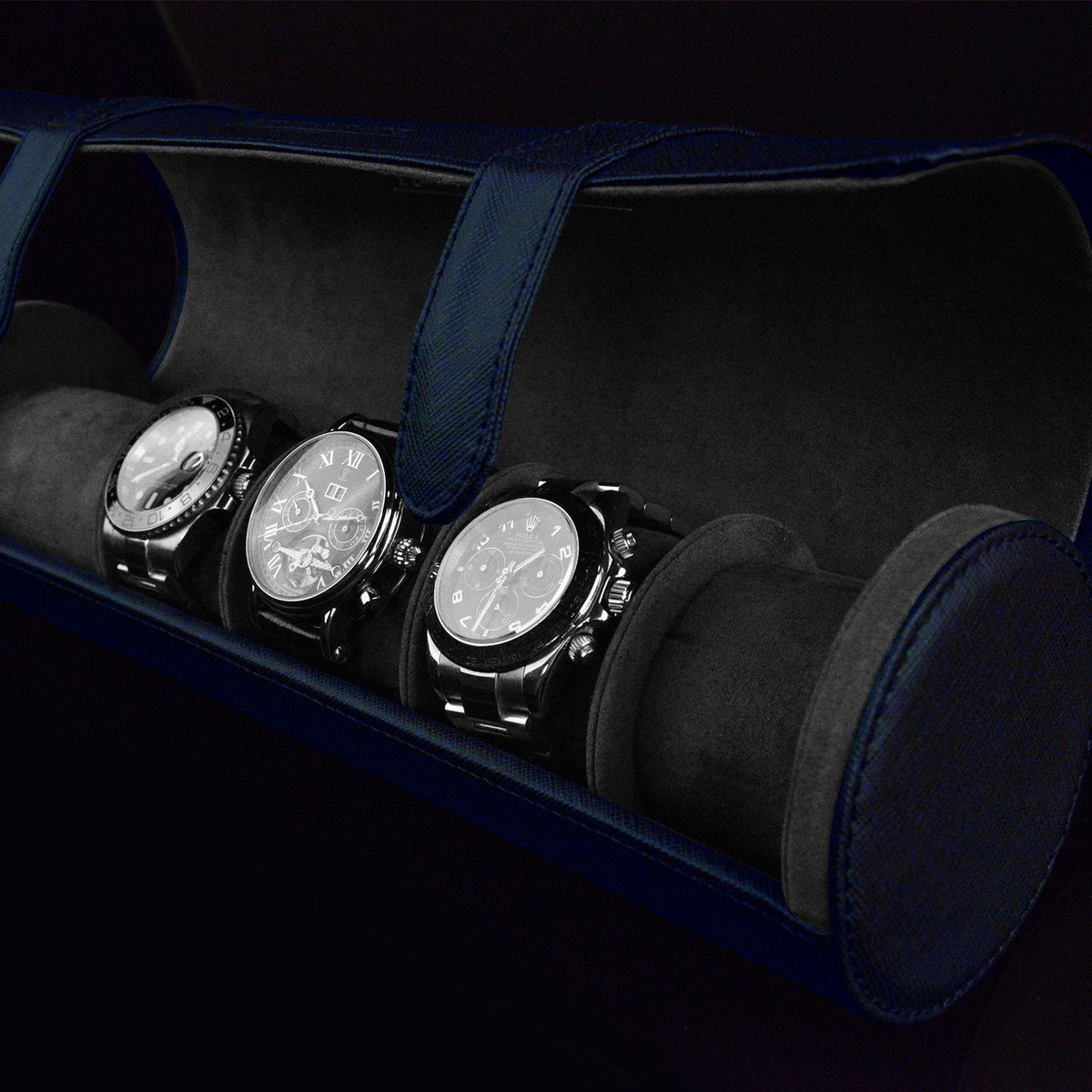 Rondo 5 Watch Roll Blue