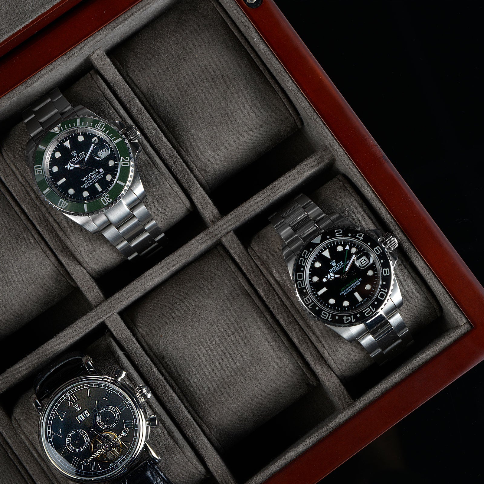 Monteray 12 Watches Wood Box