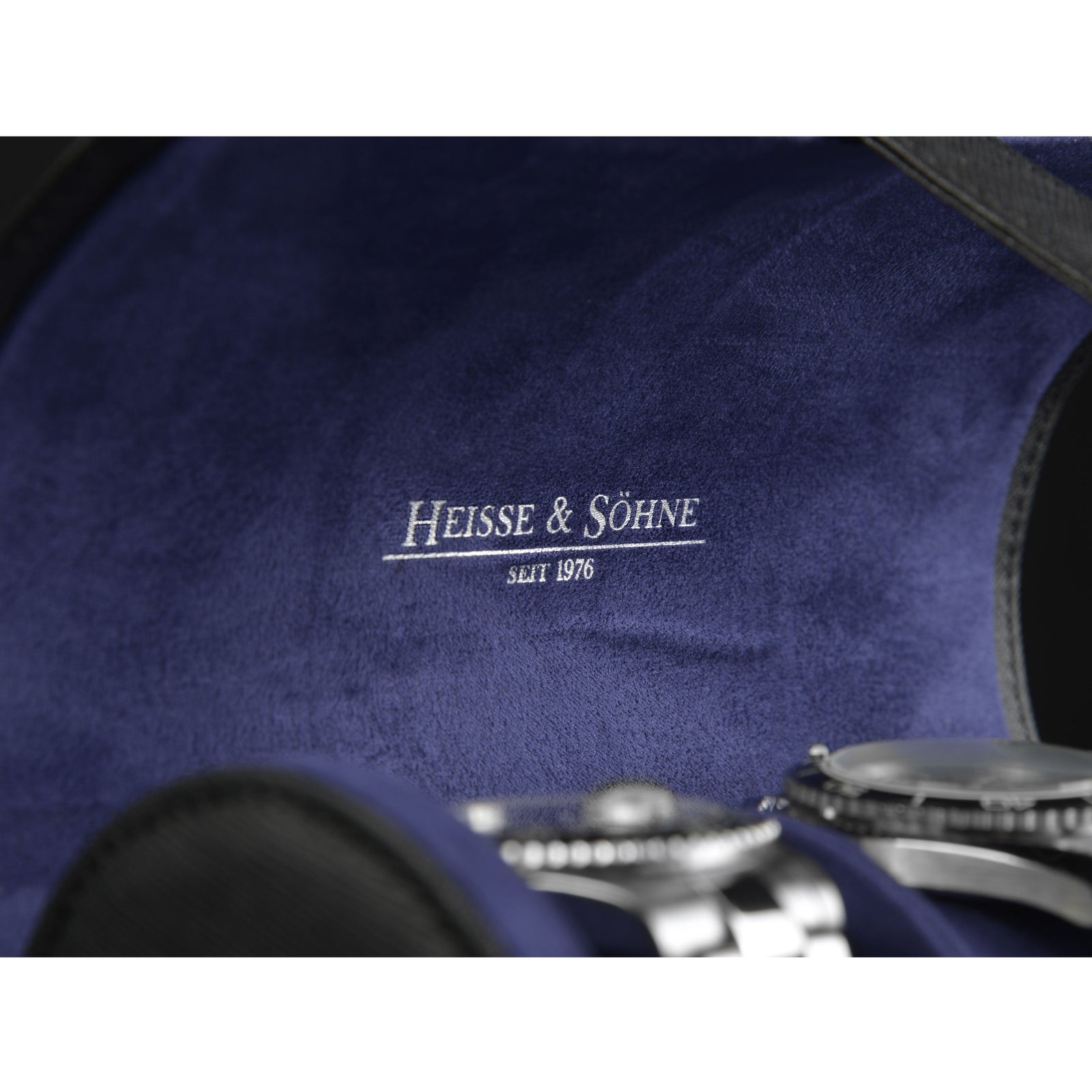 Rondo 3 Watch Roll Black & Blue