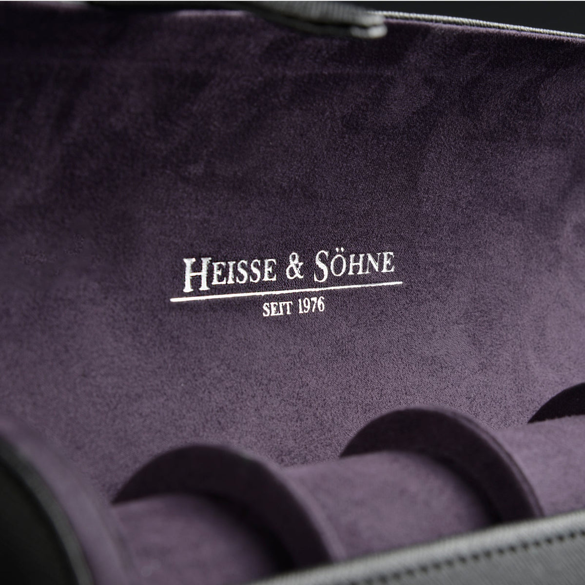 Rondo 5 Watch Roll Black & Purple