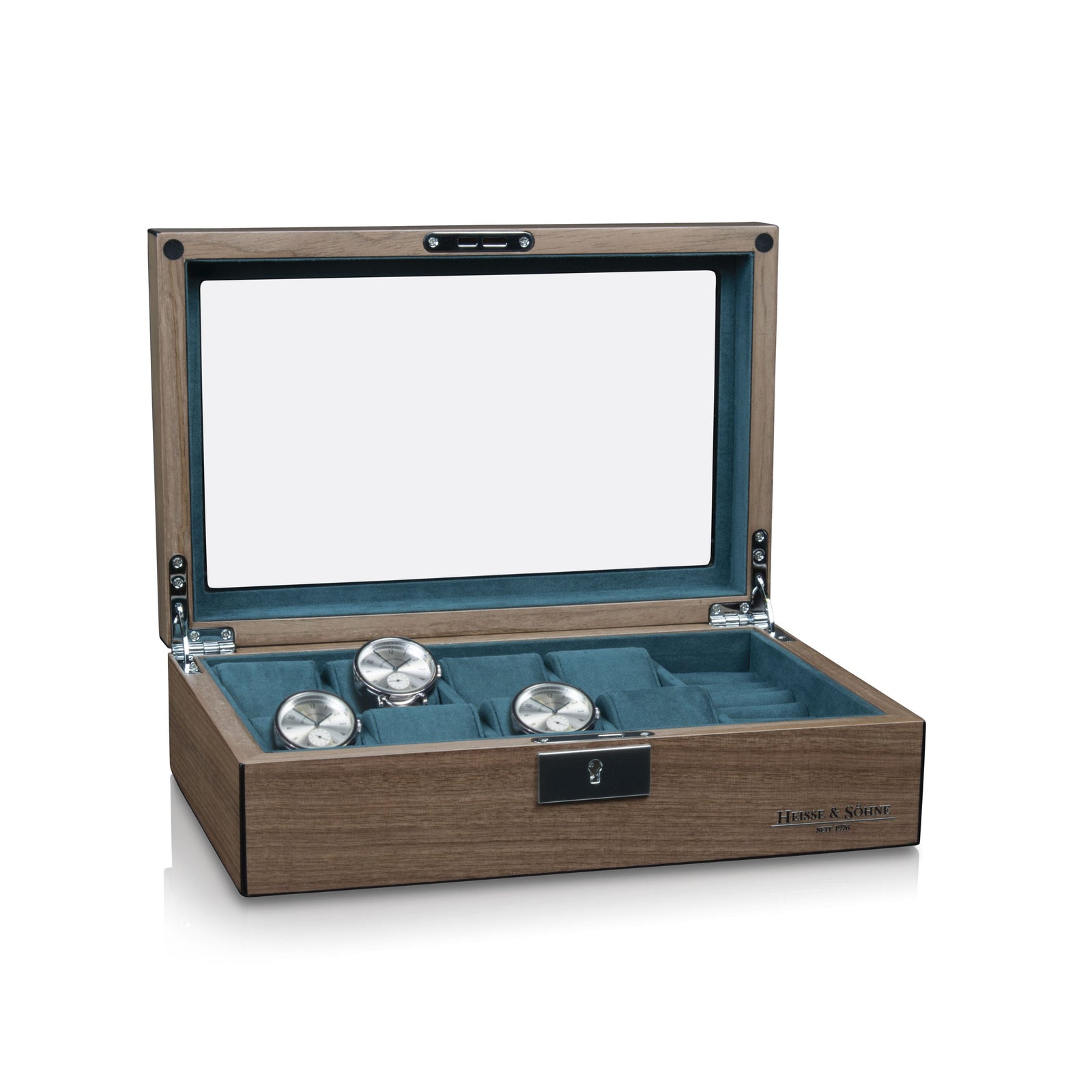 Borneaux 8+ Watches Walnut Box