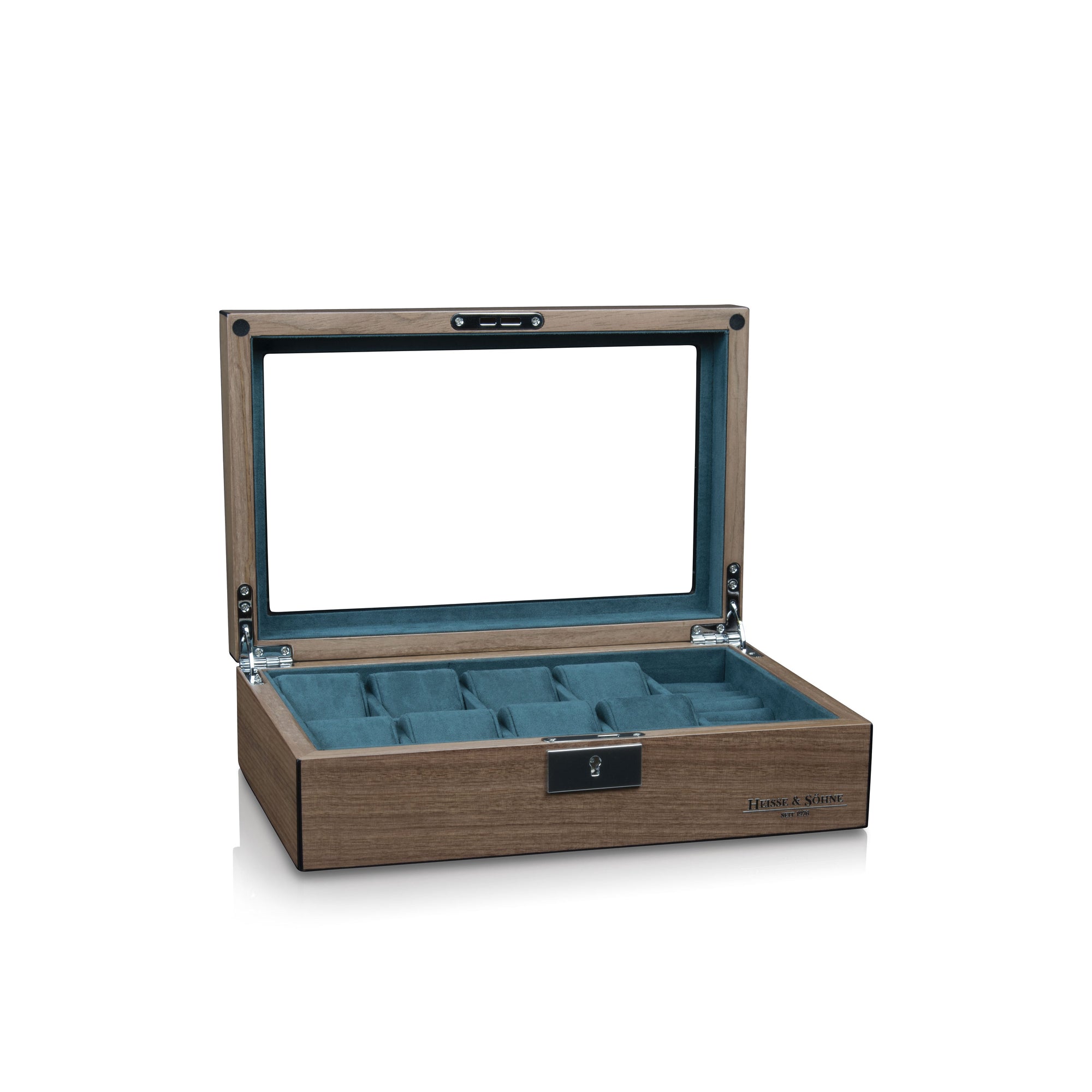 Borneaux 8+ Watches Walnut Box