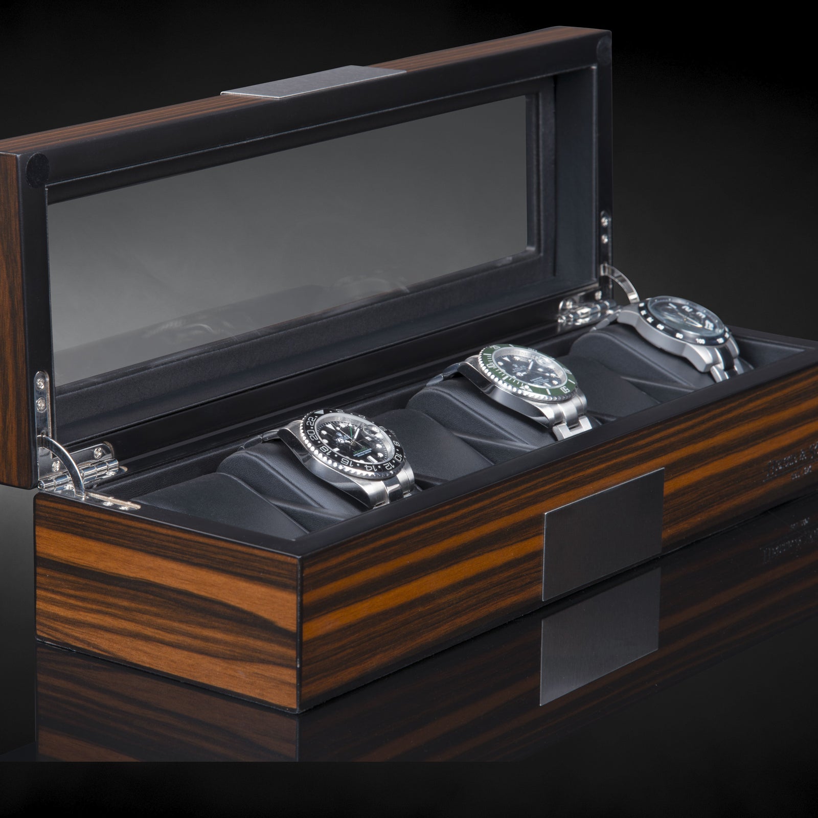 Vegas 6 Watches Wood Box