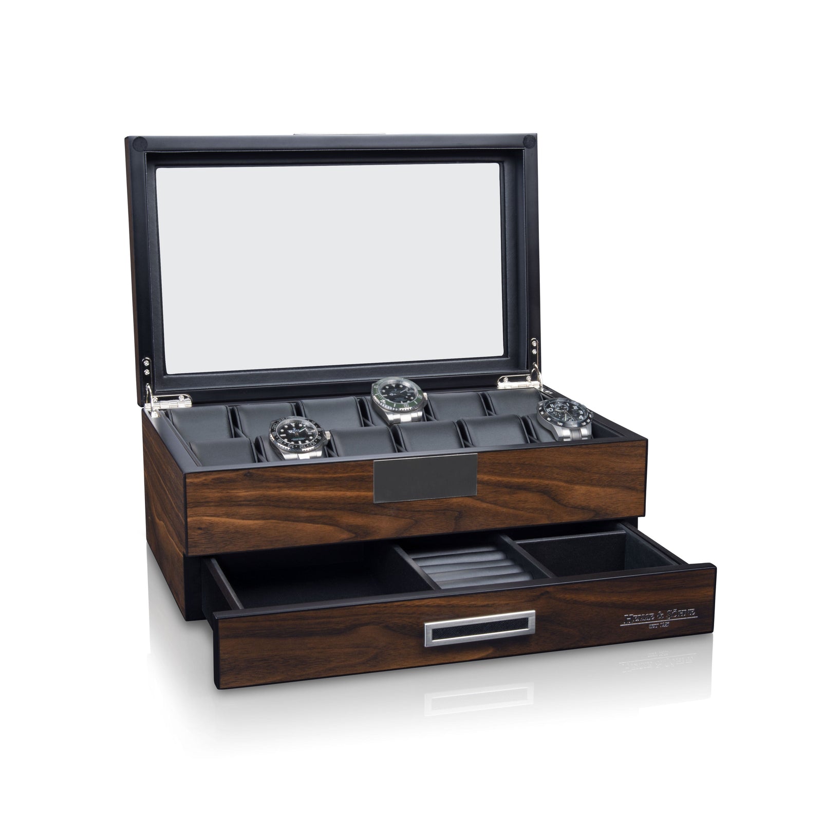 Vegas 12+ Watches Wood Box