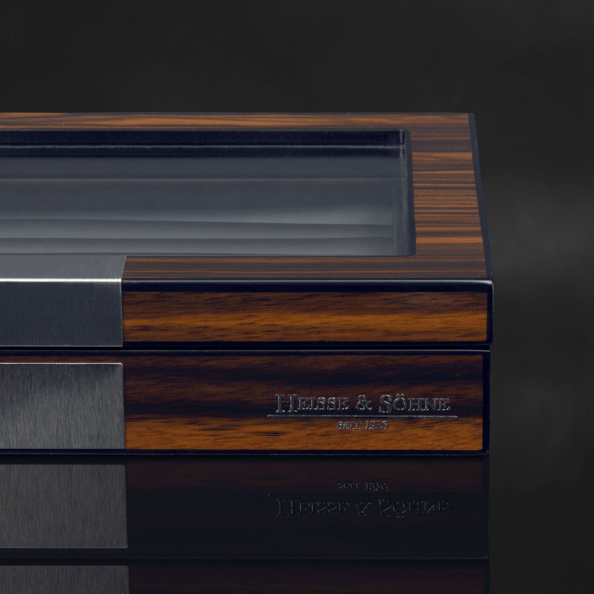 Vegas Cuffs and Rings Wood Box