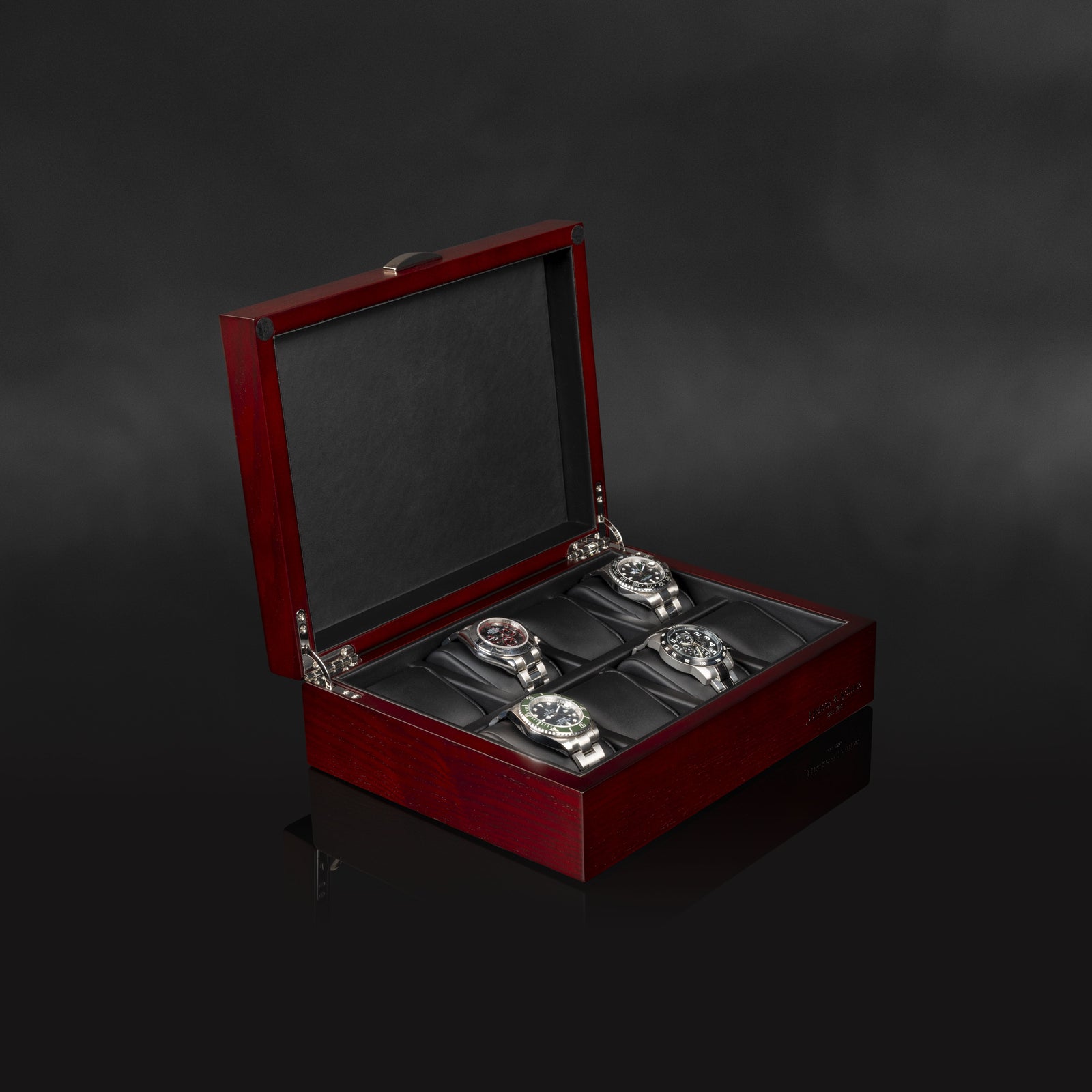 Bregano 8 Watches Cherry Box