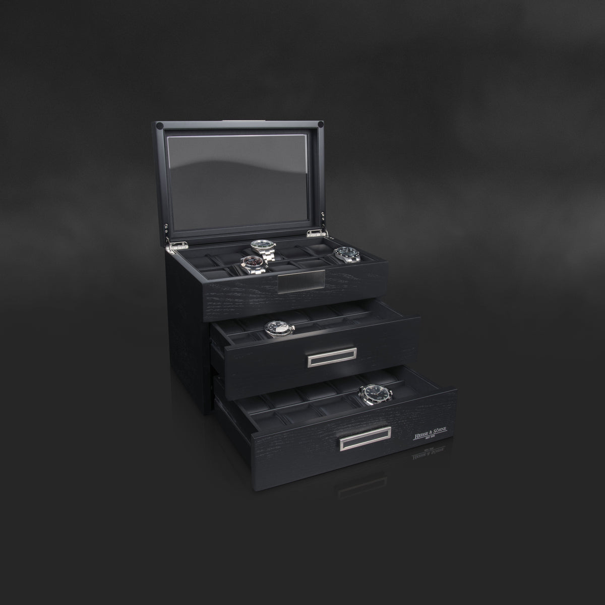 Monteray 30 Watches Black Box