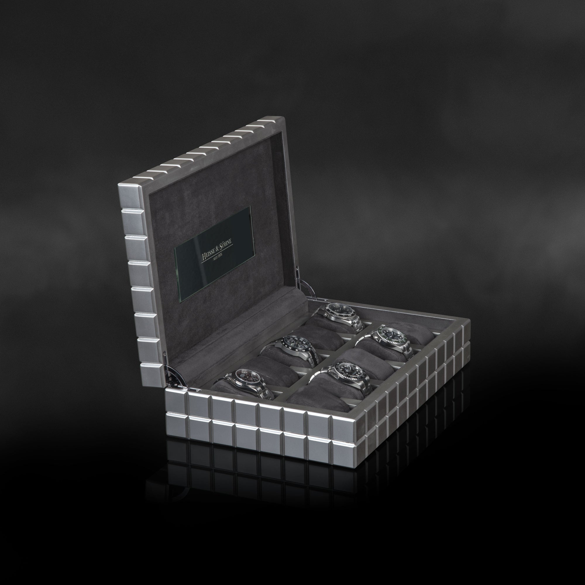 Dover 10 Watches Silver Box