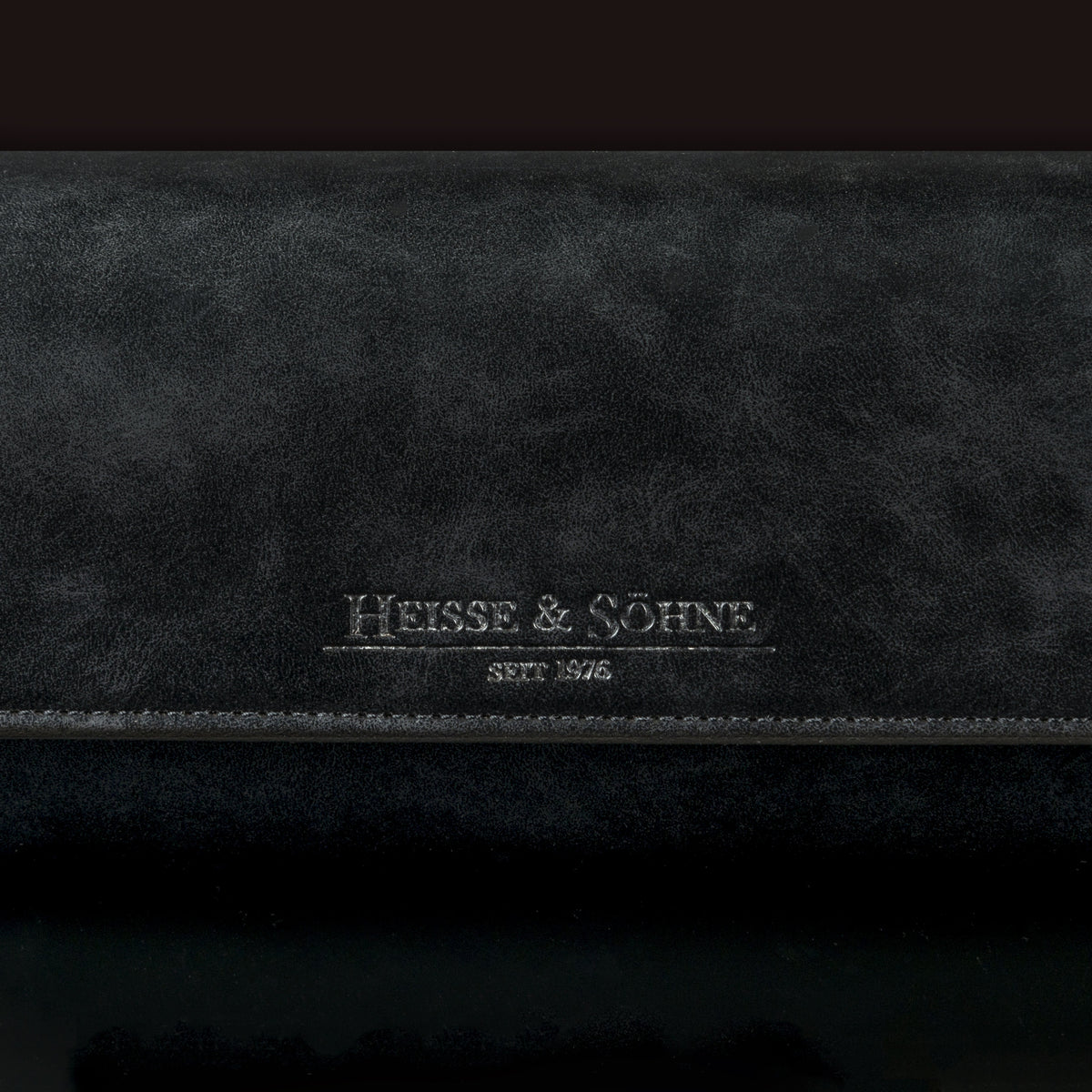 Vintage Single Watch Roll Black