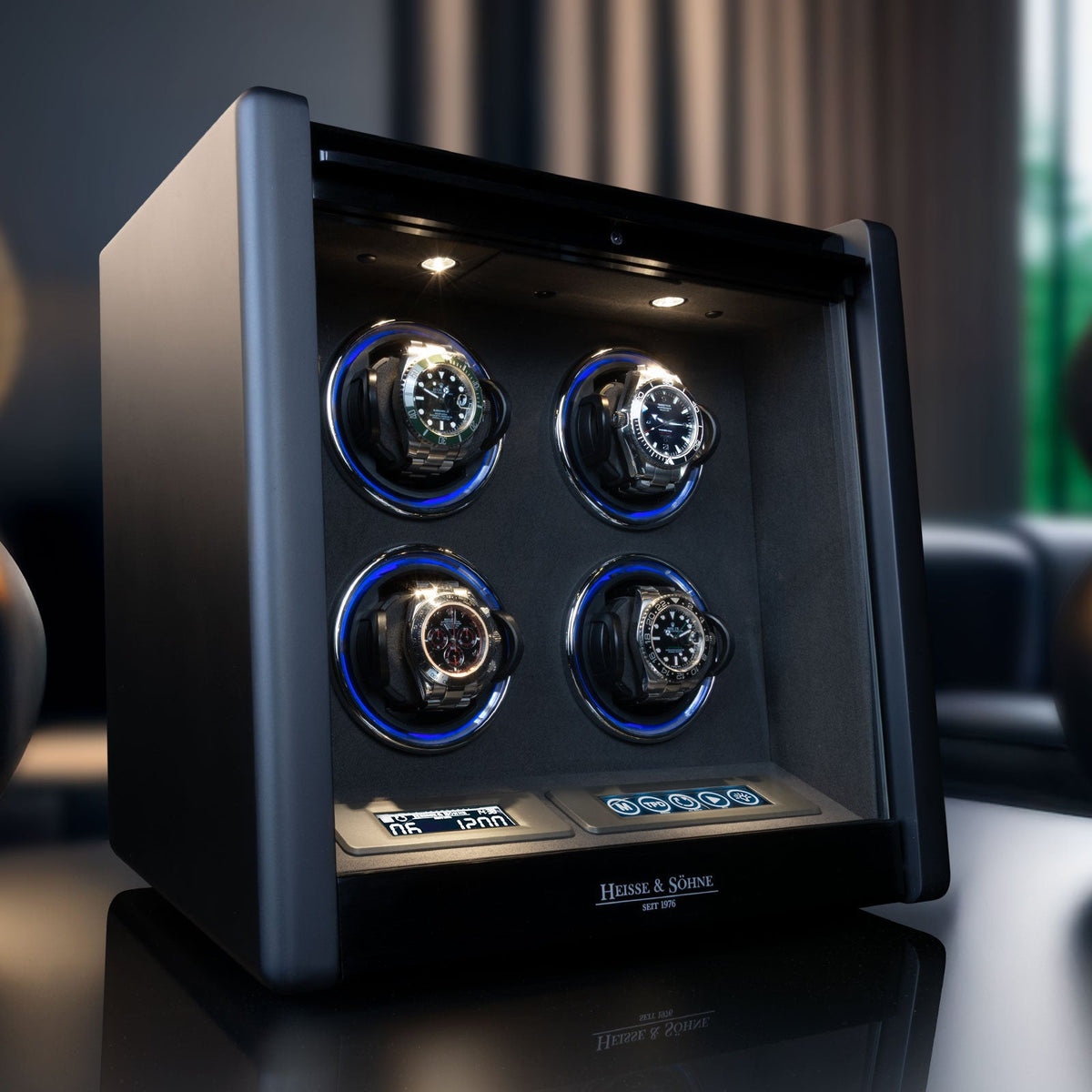 Madrid Black 4 Watches