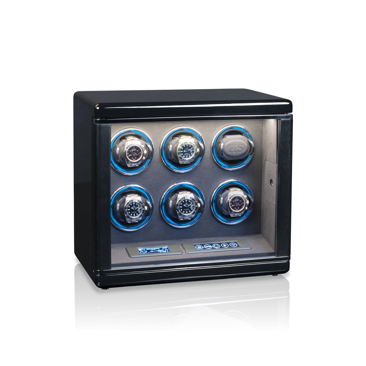 Chicago Black 6 Watches