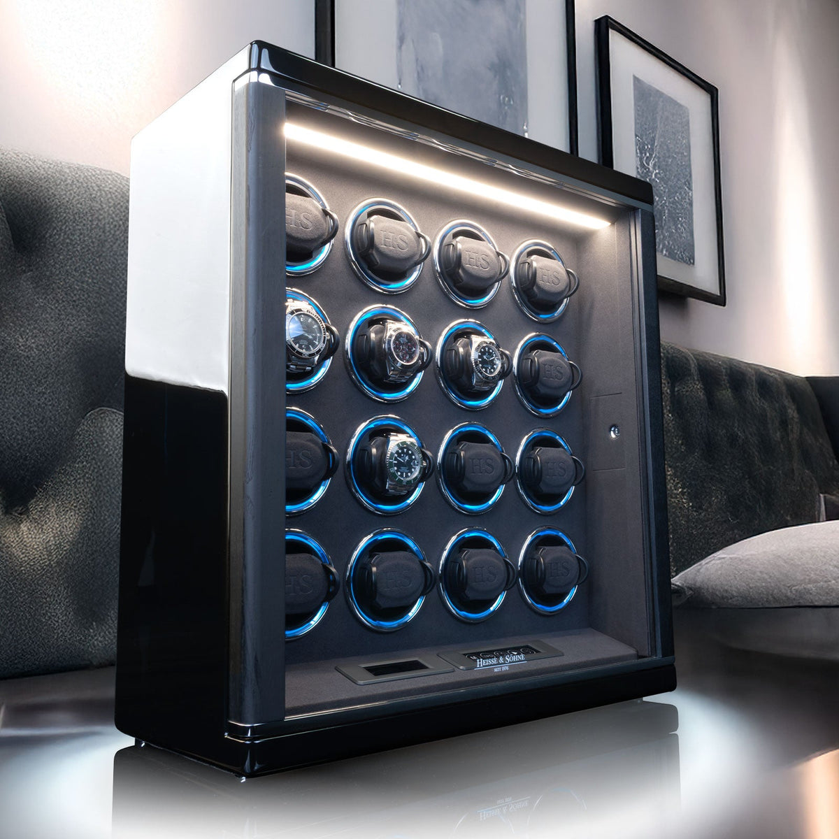 Chicago Black 16 Watches