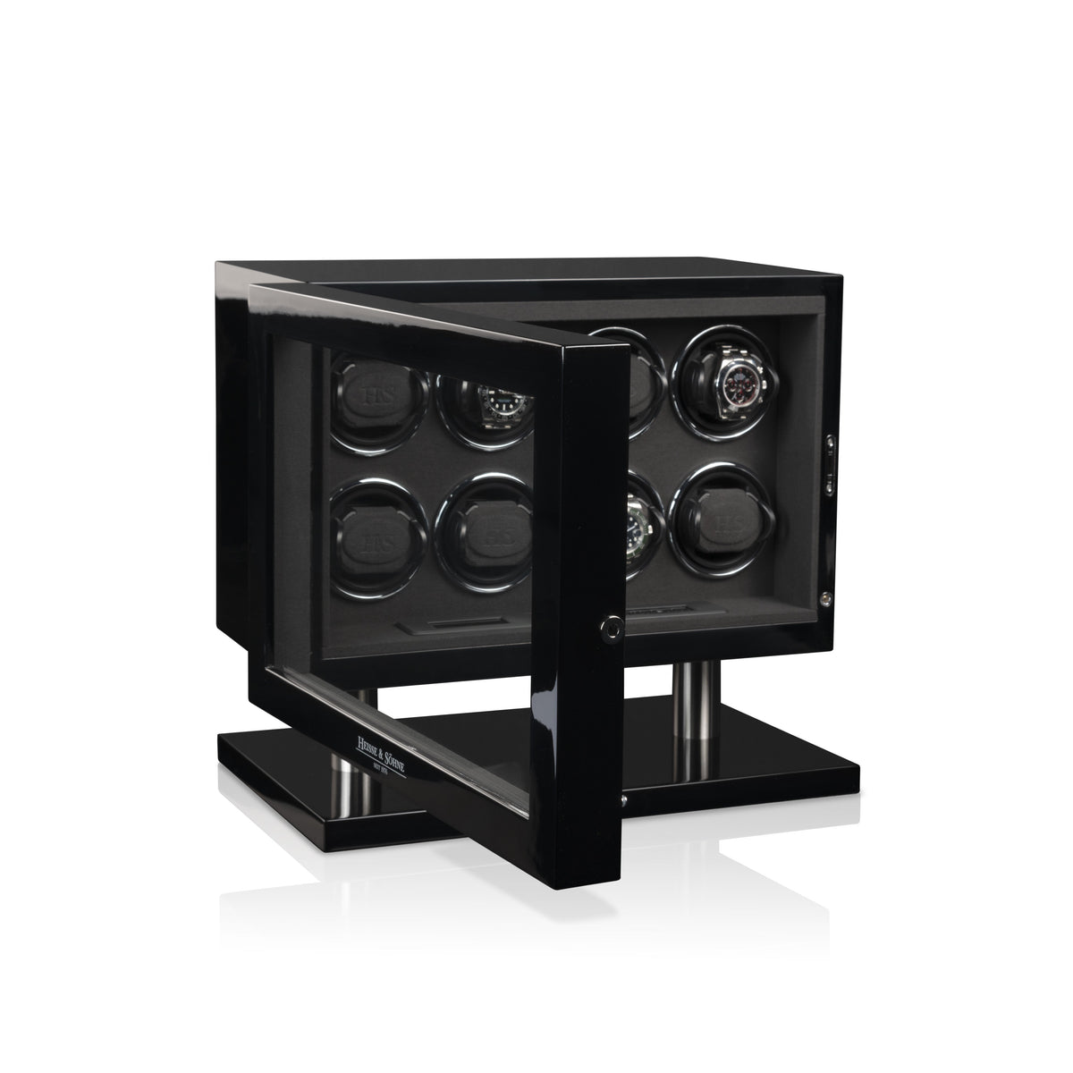 Collector Black High-Gloss 8 Watches