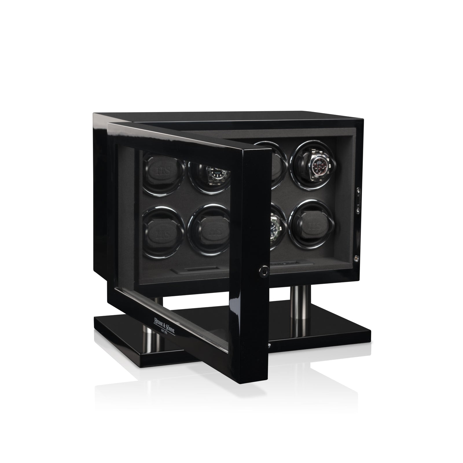 Collector Black High-Gloss 8 Watches