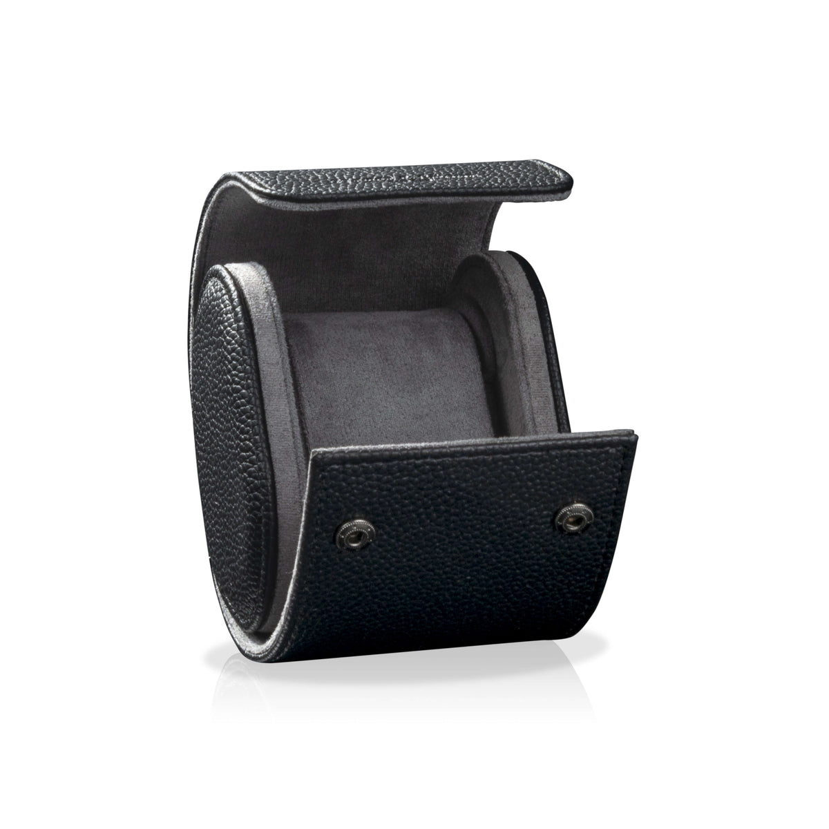 Charles Single Watch Roll Black & Anthracite