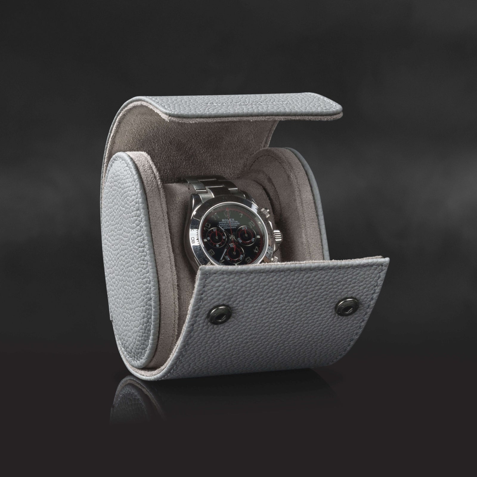 Charles Single Watch Roll Gray & Gray