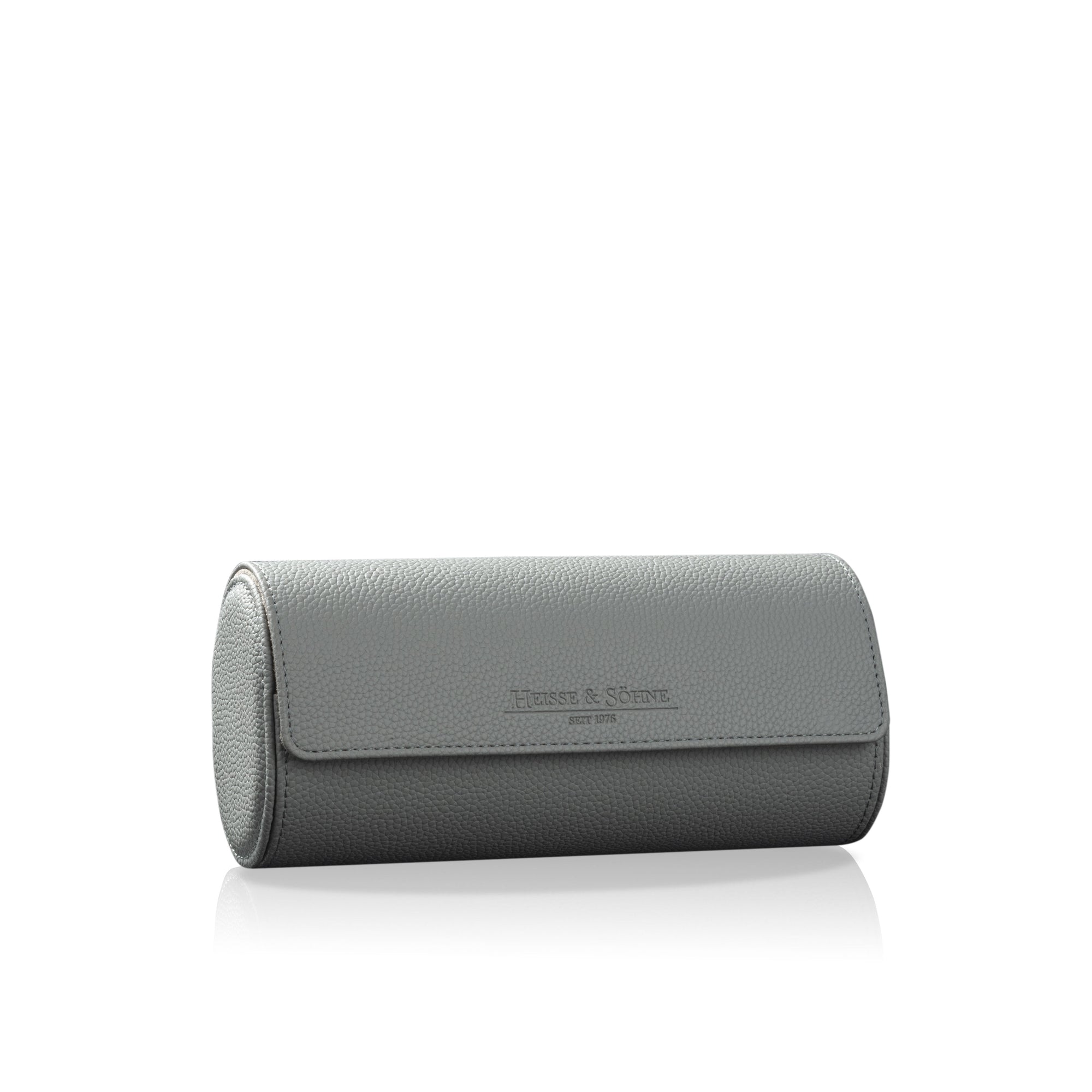 Charles Triple Watch Roll Grey & Grey