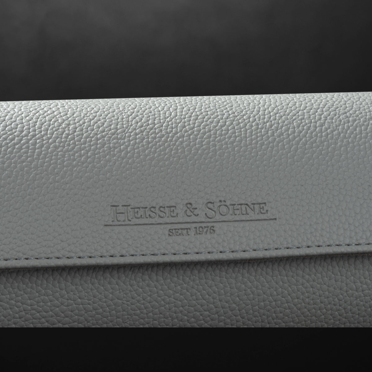 Charles Triple Watch Roll Grey & Grey