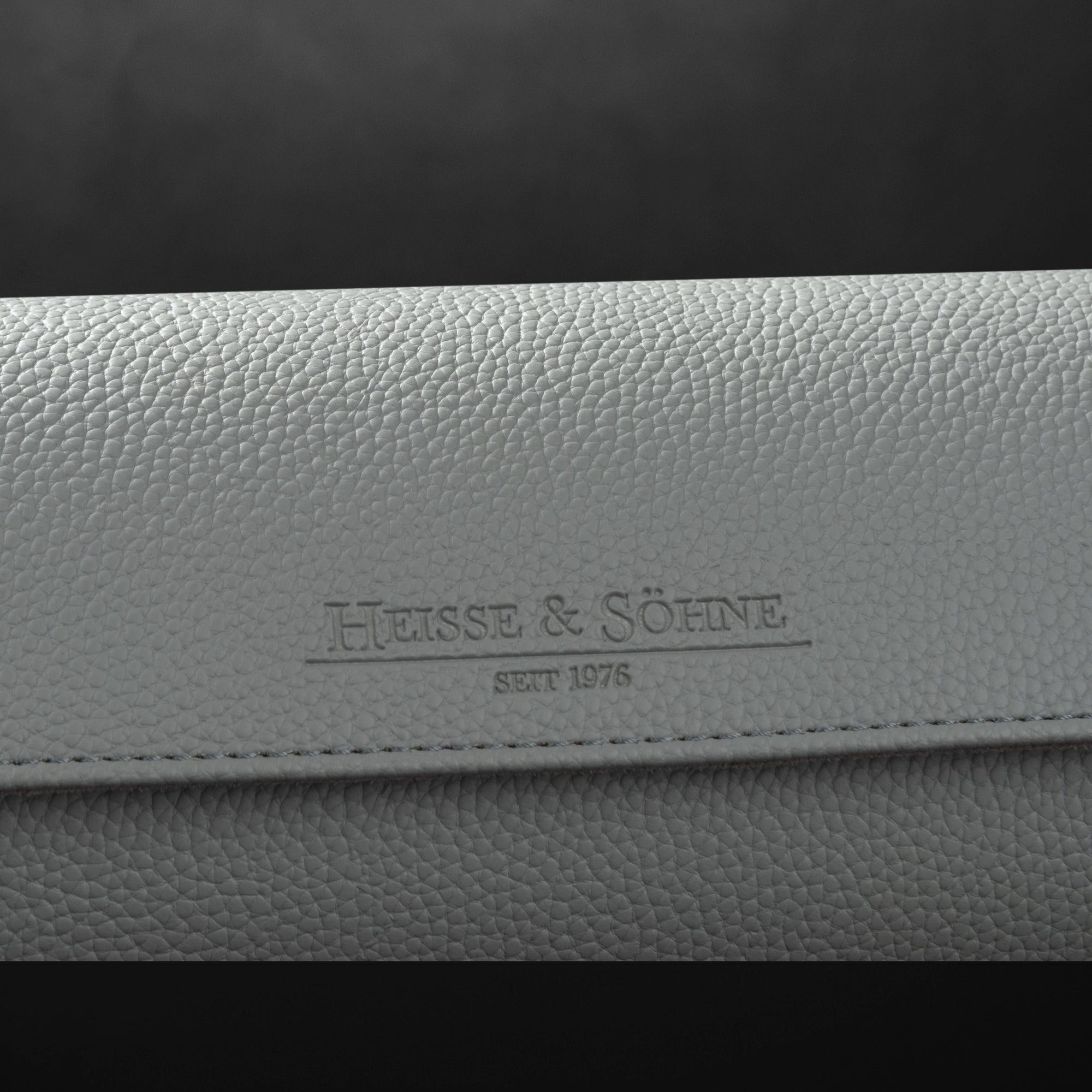 Charles Triple Watch Roll Grey & Grey