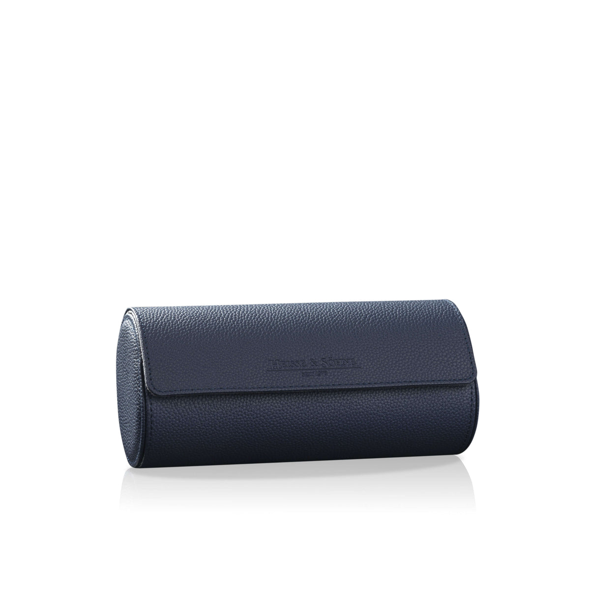 Charles Triple Watch Roll Blue & Anthracite