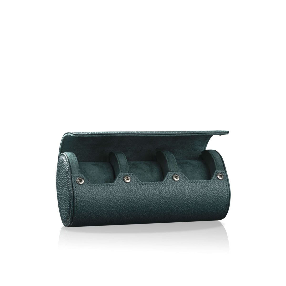Charles Triple Watch Roll Green &amp; Green