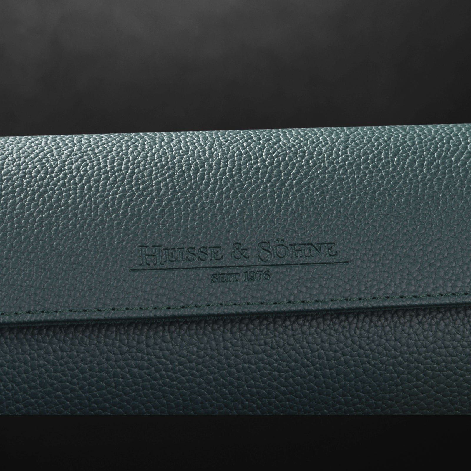 Charles Triple Watch Roll Green & Green