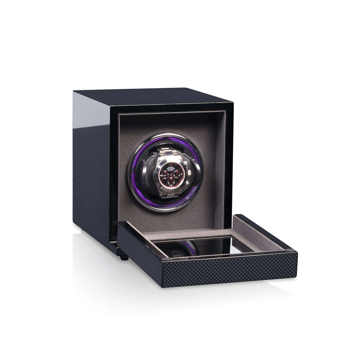 Denver Single Watch Winder Carbon
