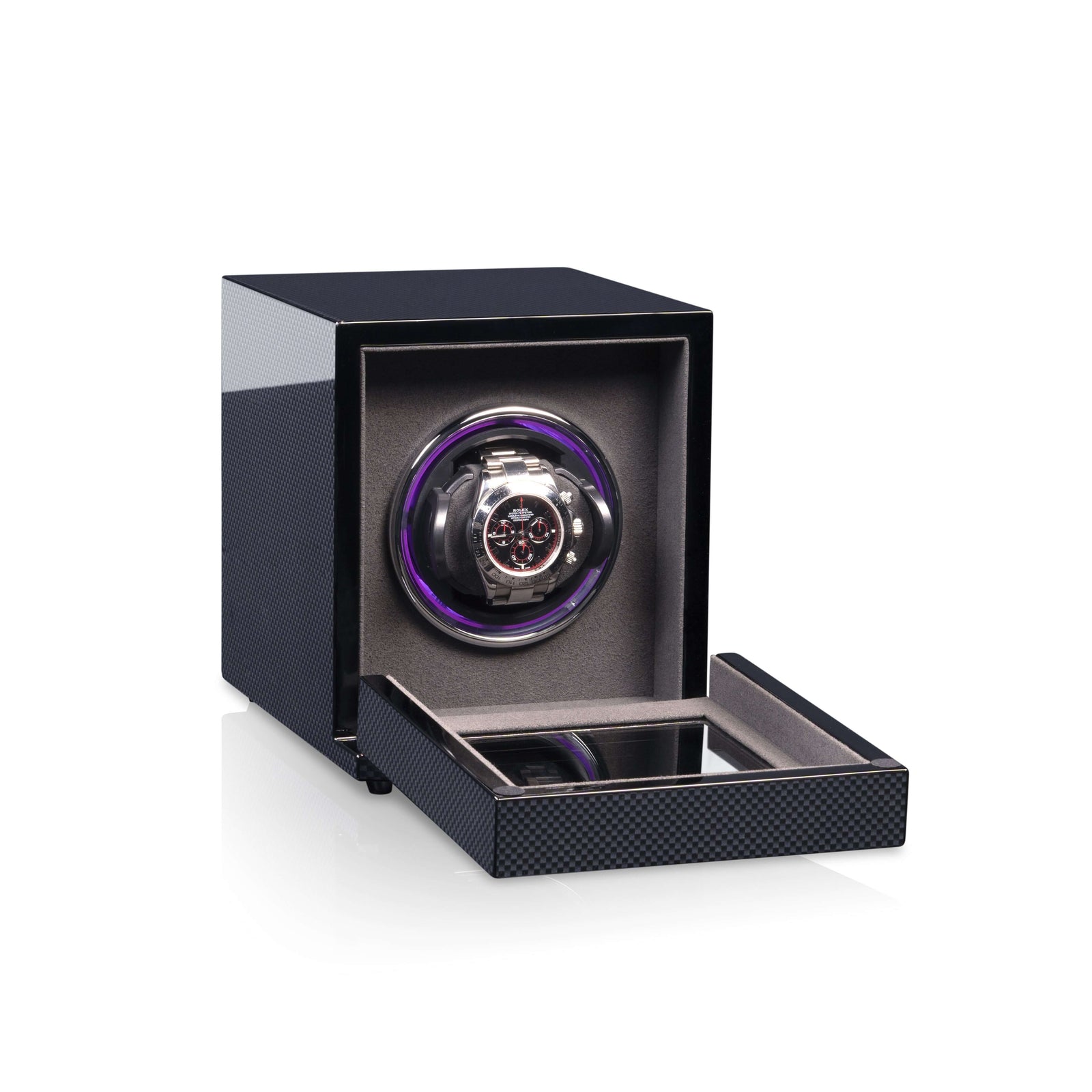 Denver Single Watch Winder Carbon