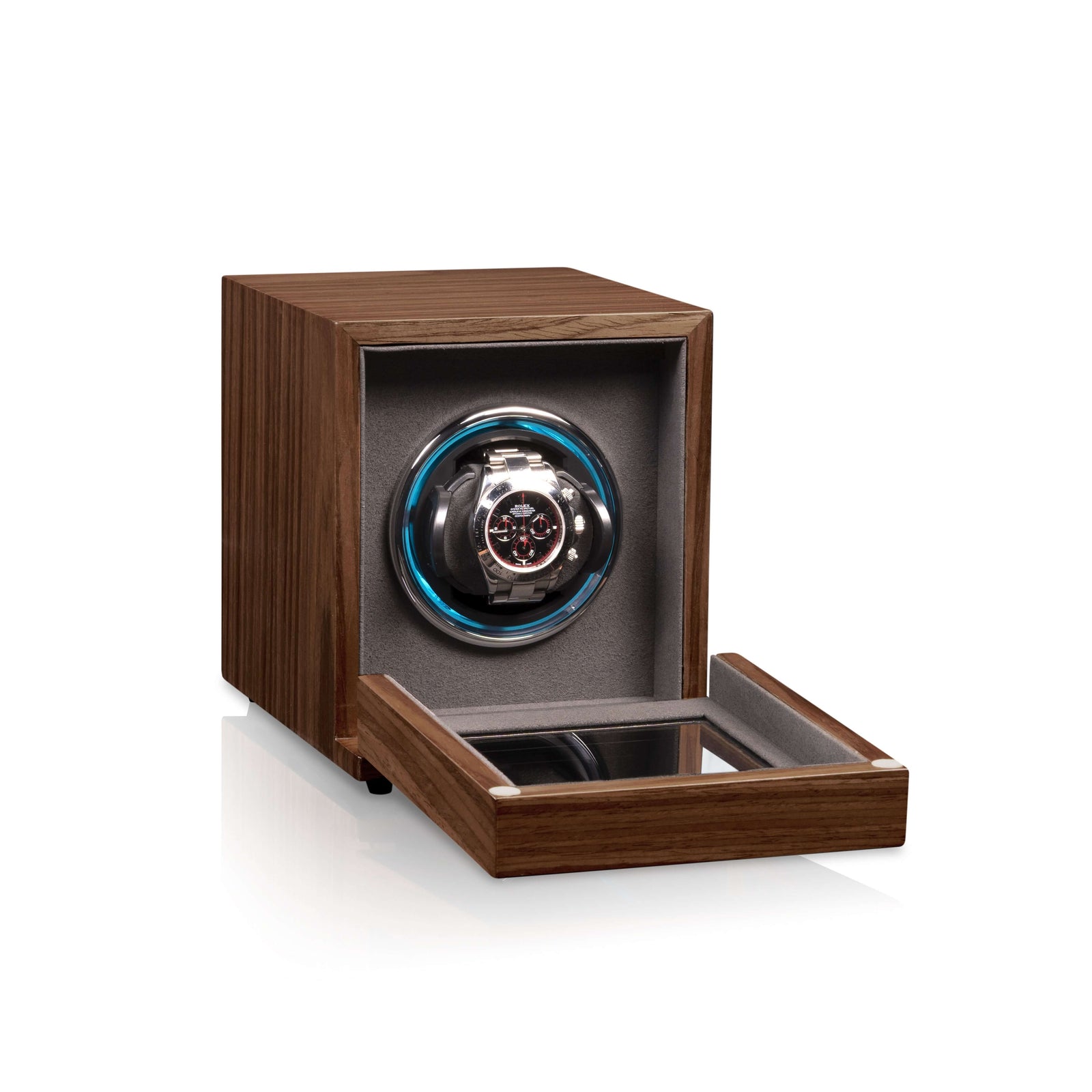 Denver Single Watch Winder Walnut
