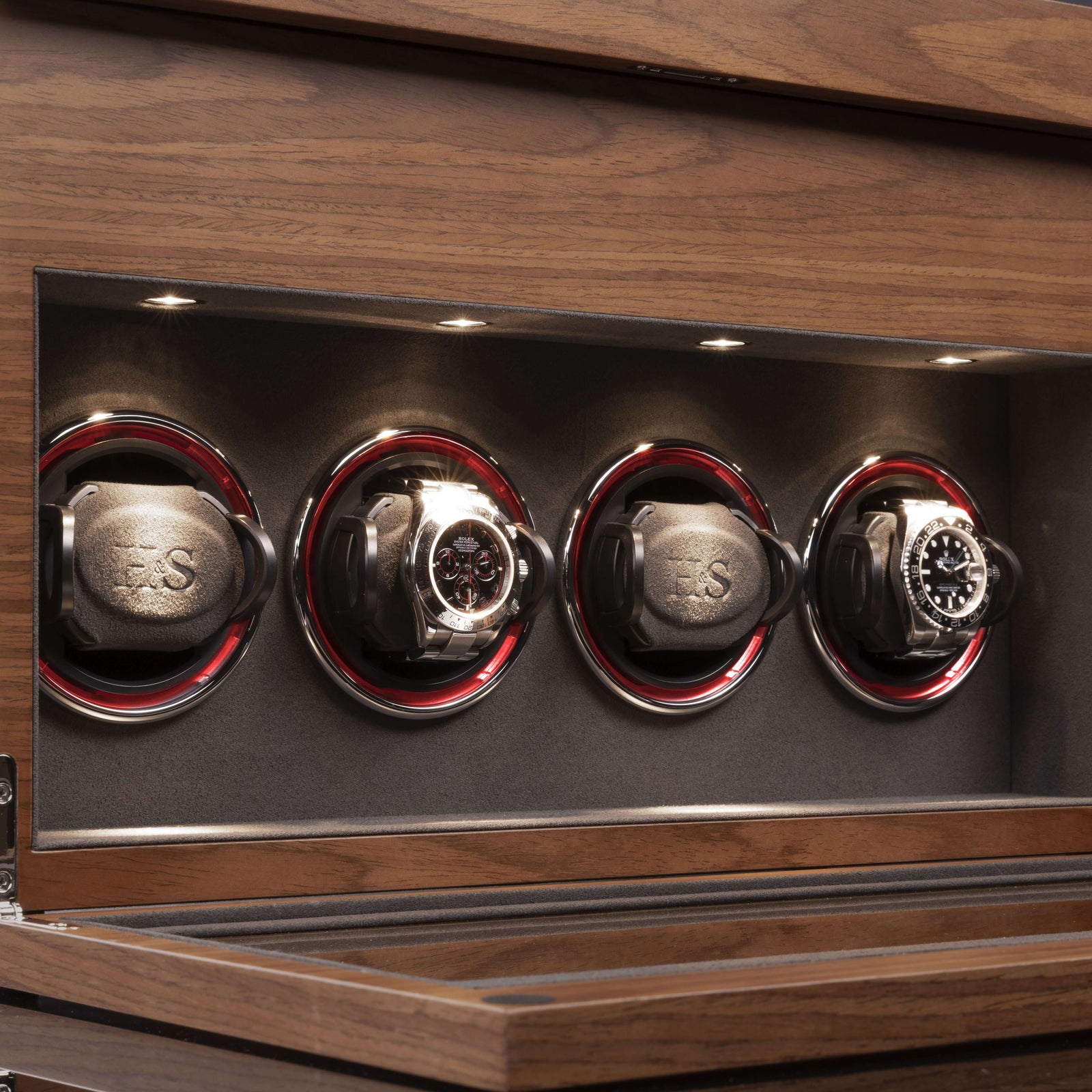 Denver Walnut 4 Watches