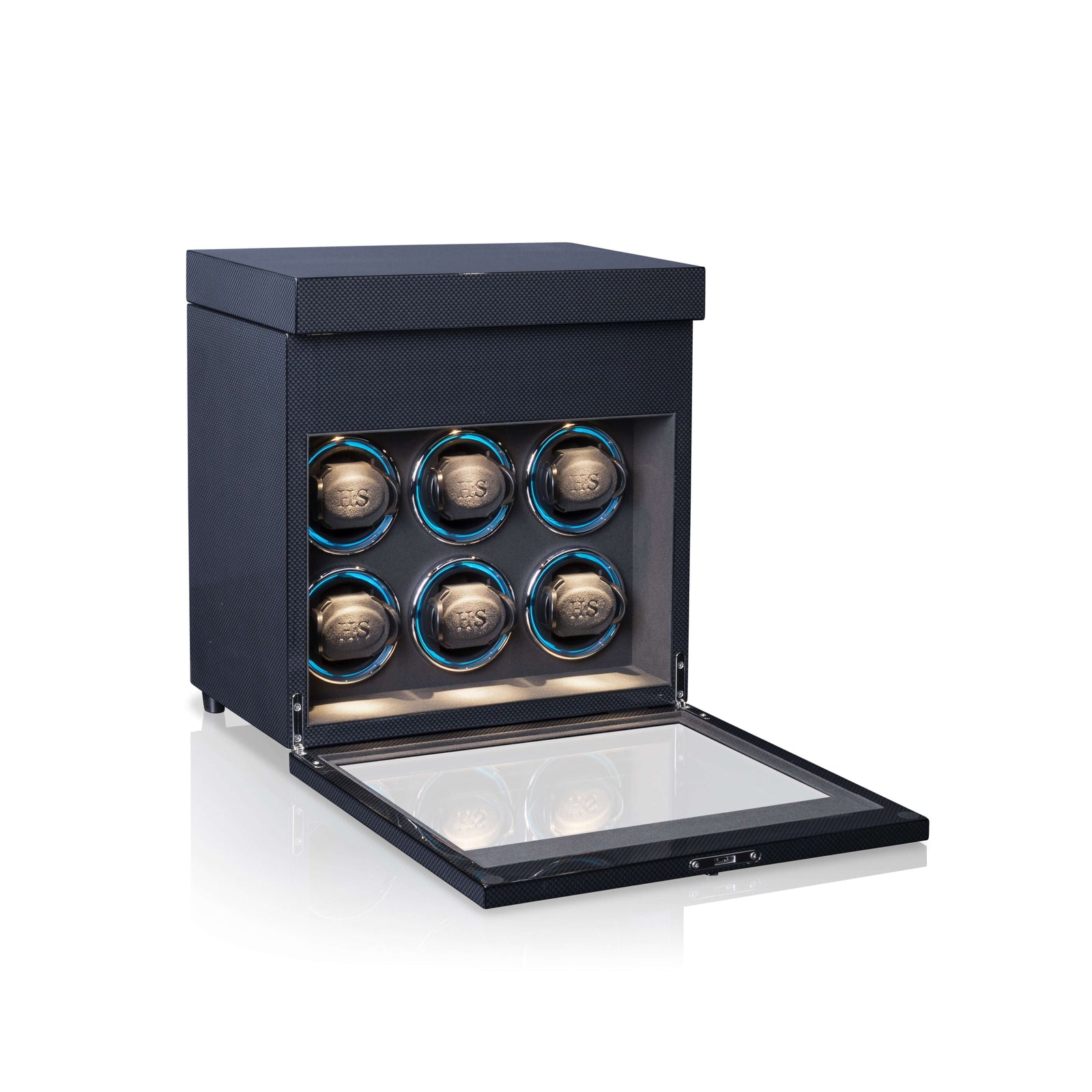 Denver Carbon 6 Watches Winder